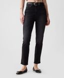 High Rise Slim Vintage farmer-Fekete - 001