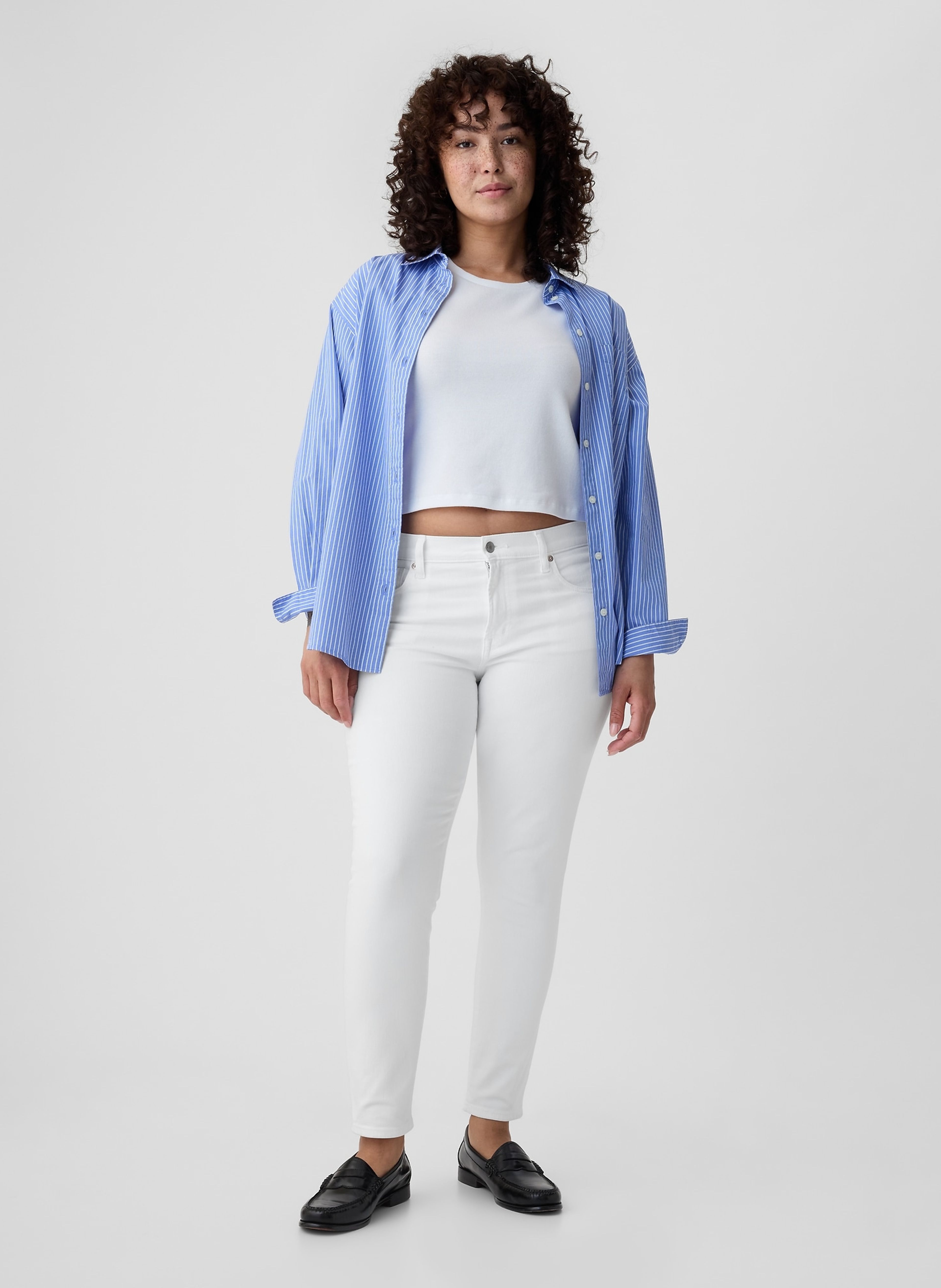 Jean Mid Rise True Skinny - 005