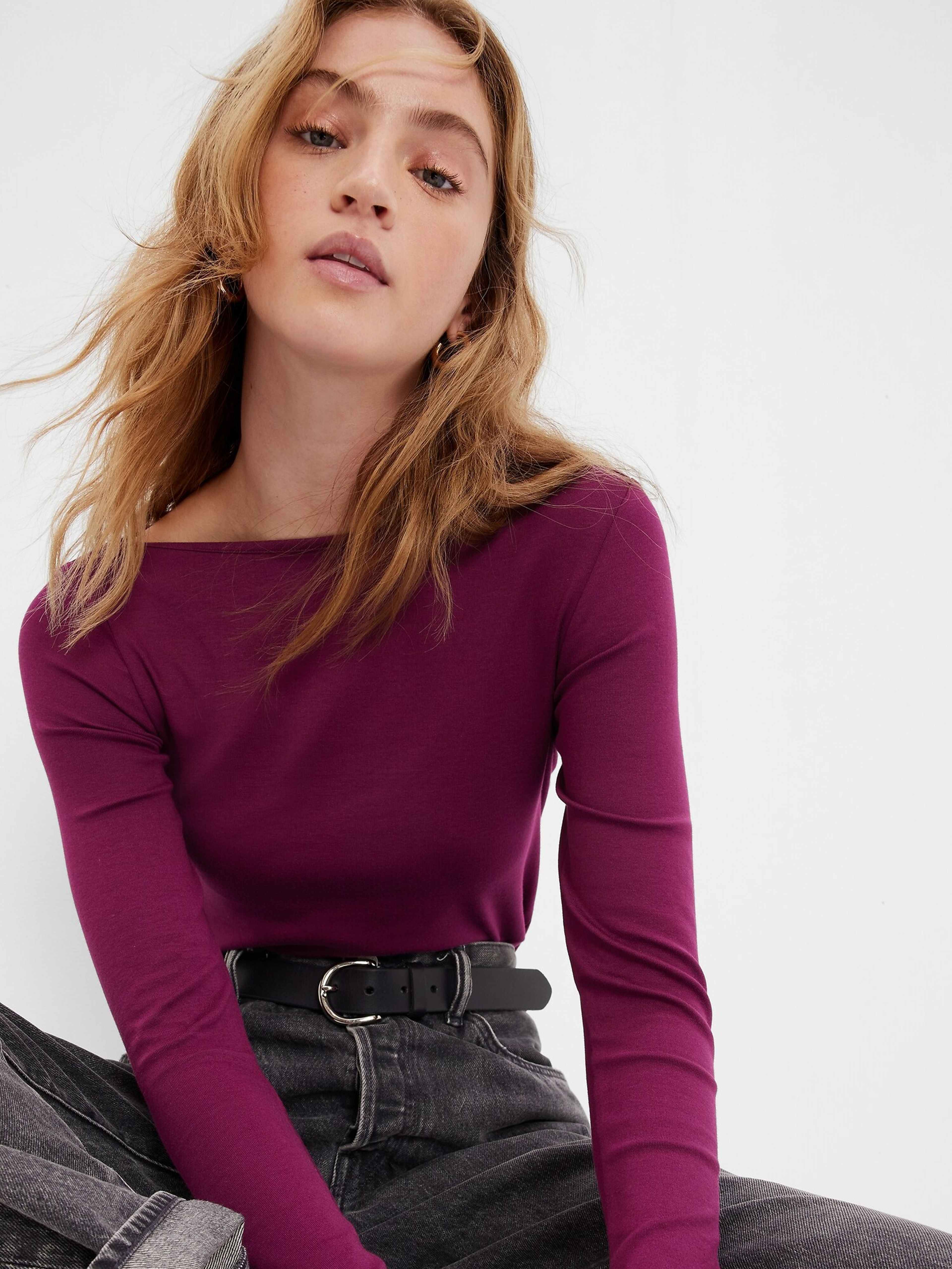 T-shirt z długimi rękawami