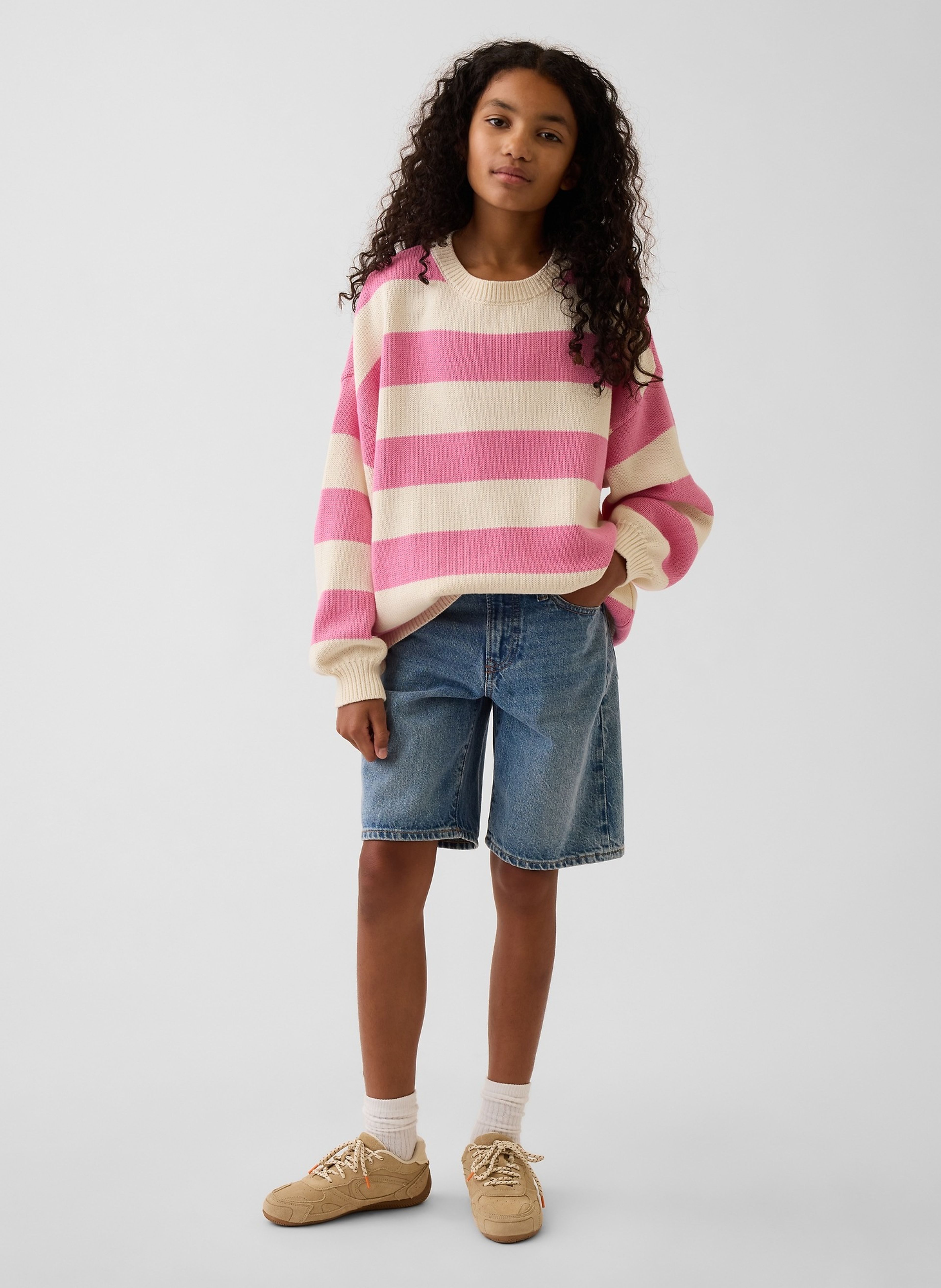 Gyerek oversize pulóver Brannan Bear - 003