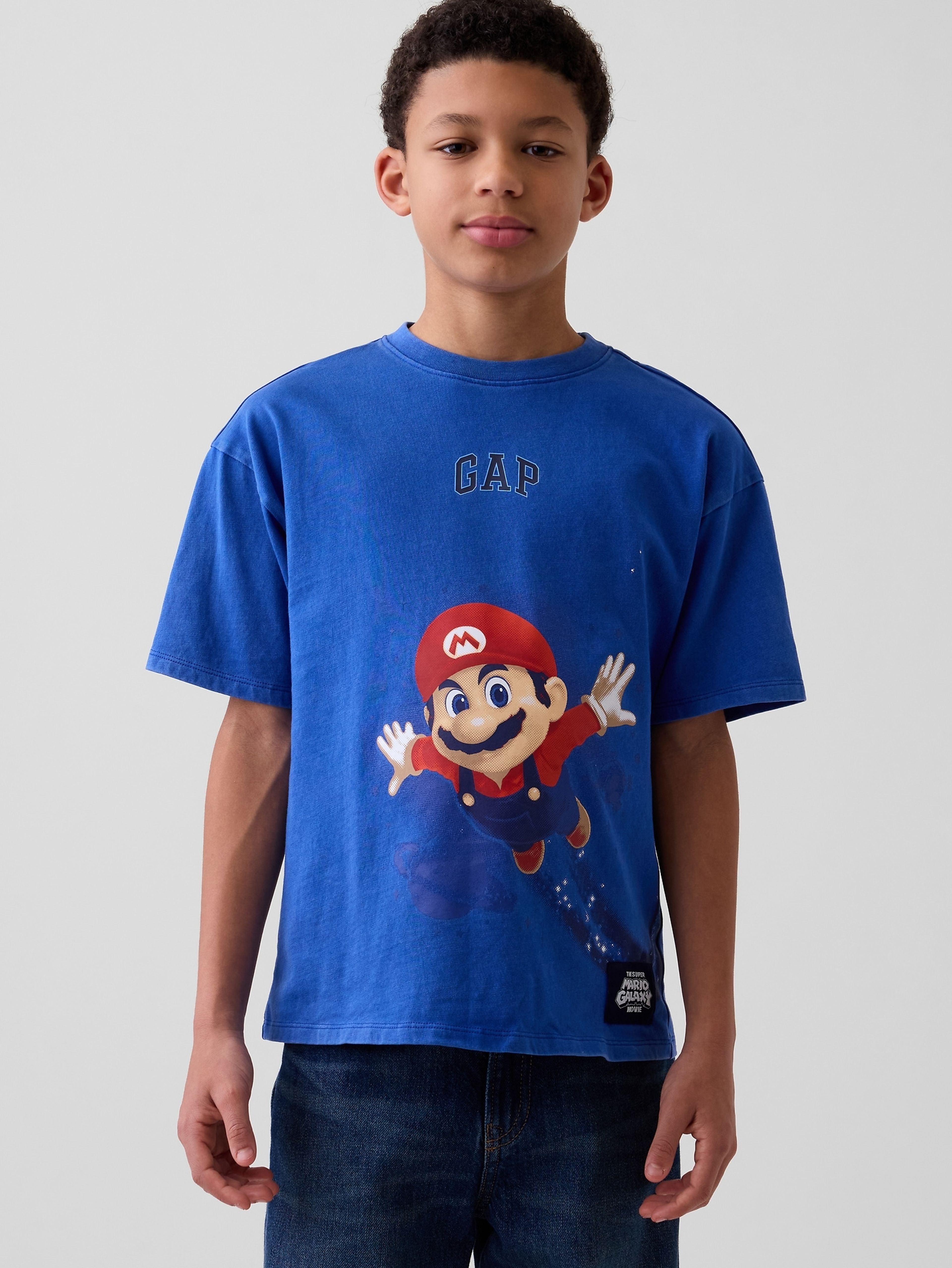 Dziecięcy T-shirt Gap × Super Mario