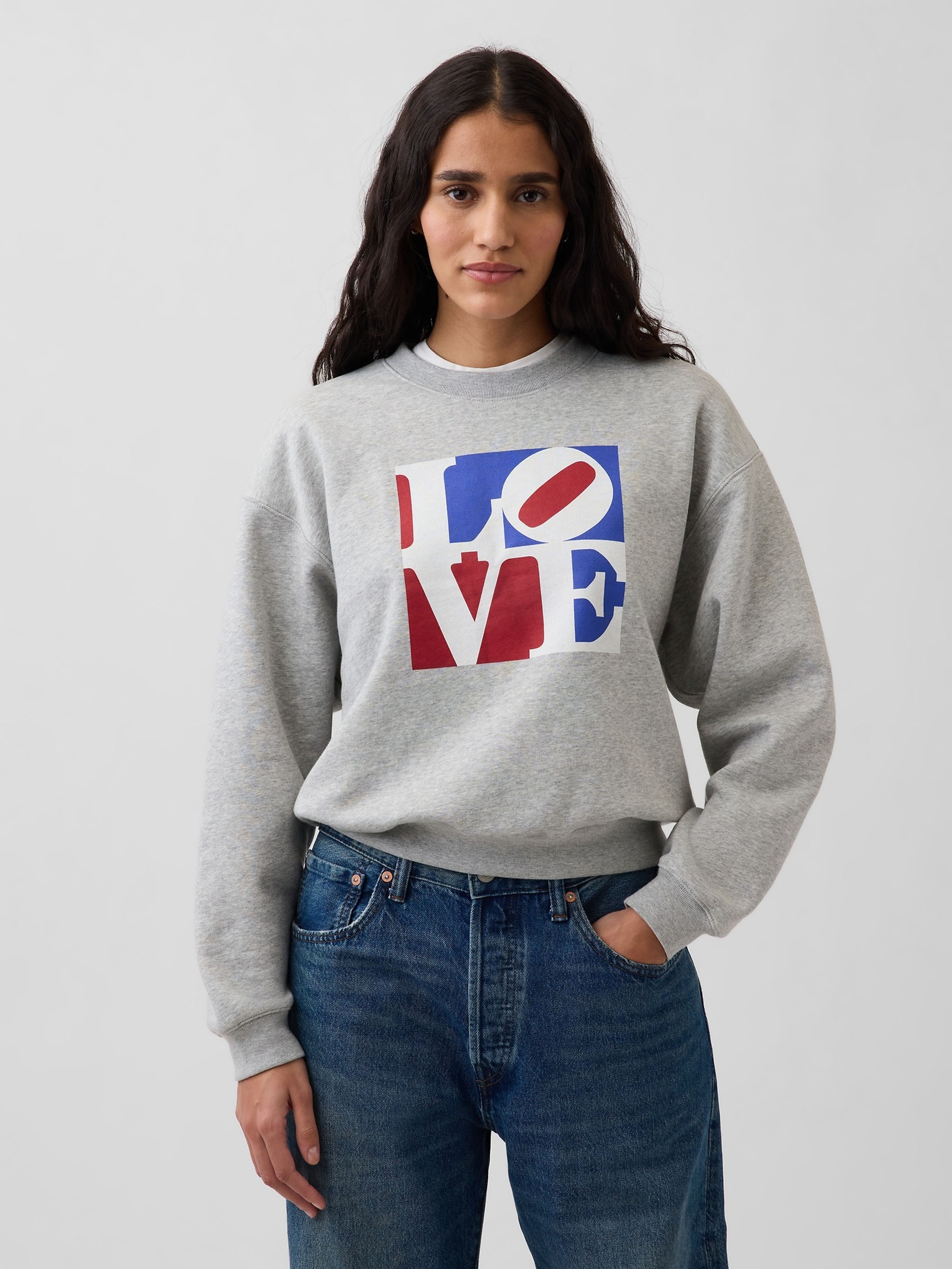 Gap × Robert Indiana oversized sweatshirt