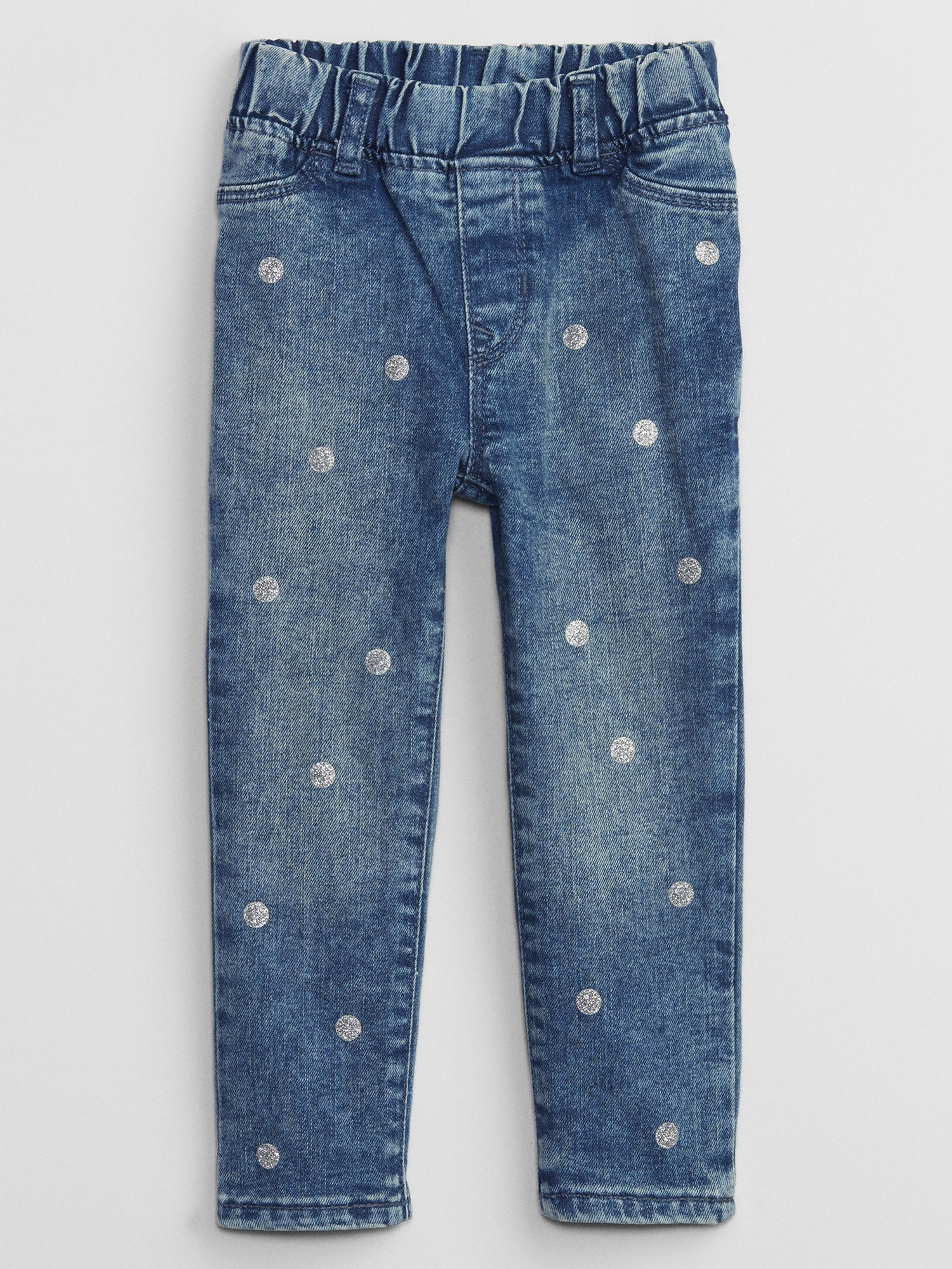 Baby jeans met stippen - 001