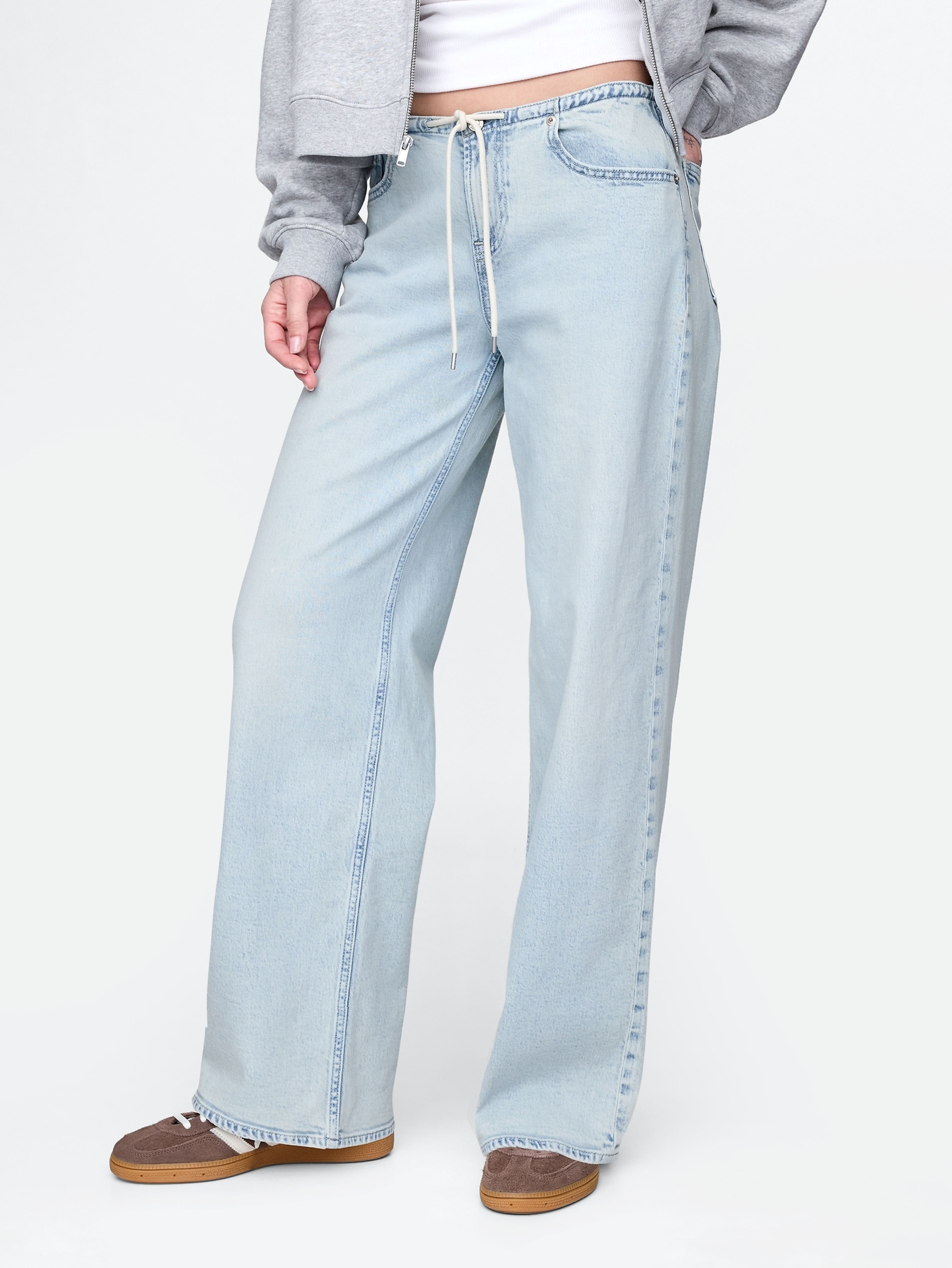 Jeans Mid Rise 90s Loose - 001