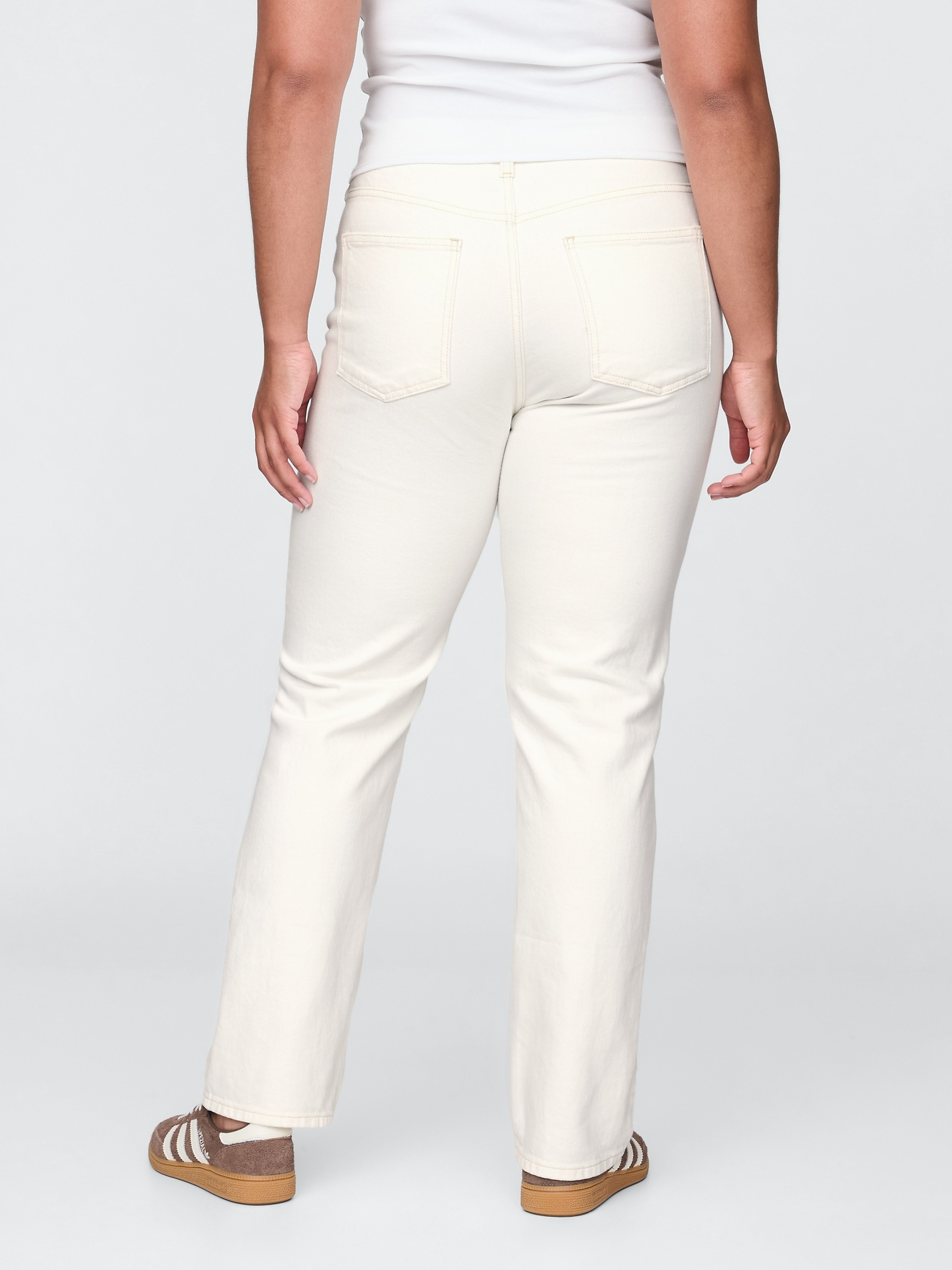 High Rise 90s Straight Jeans - 007