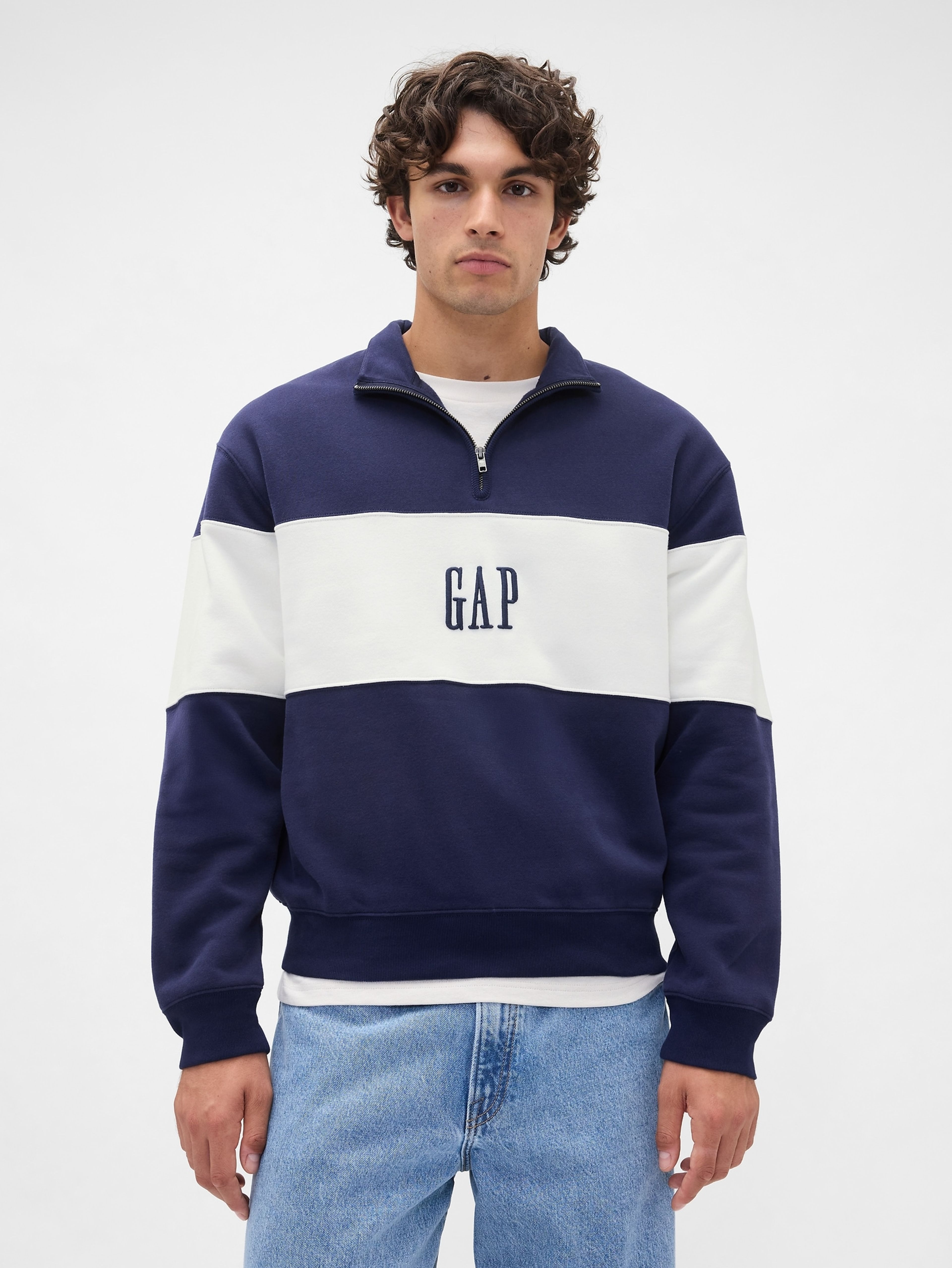 Herren-Oversize-Sweatshirt aus VintageSoft
