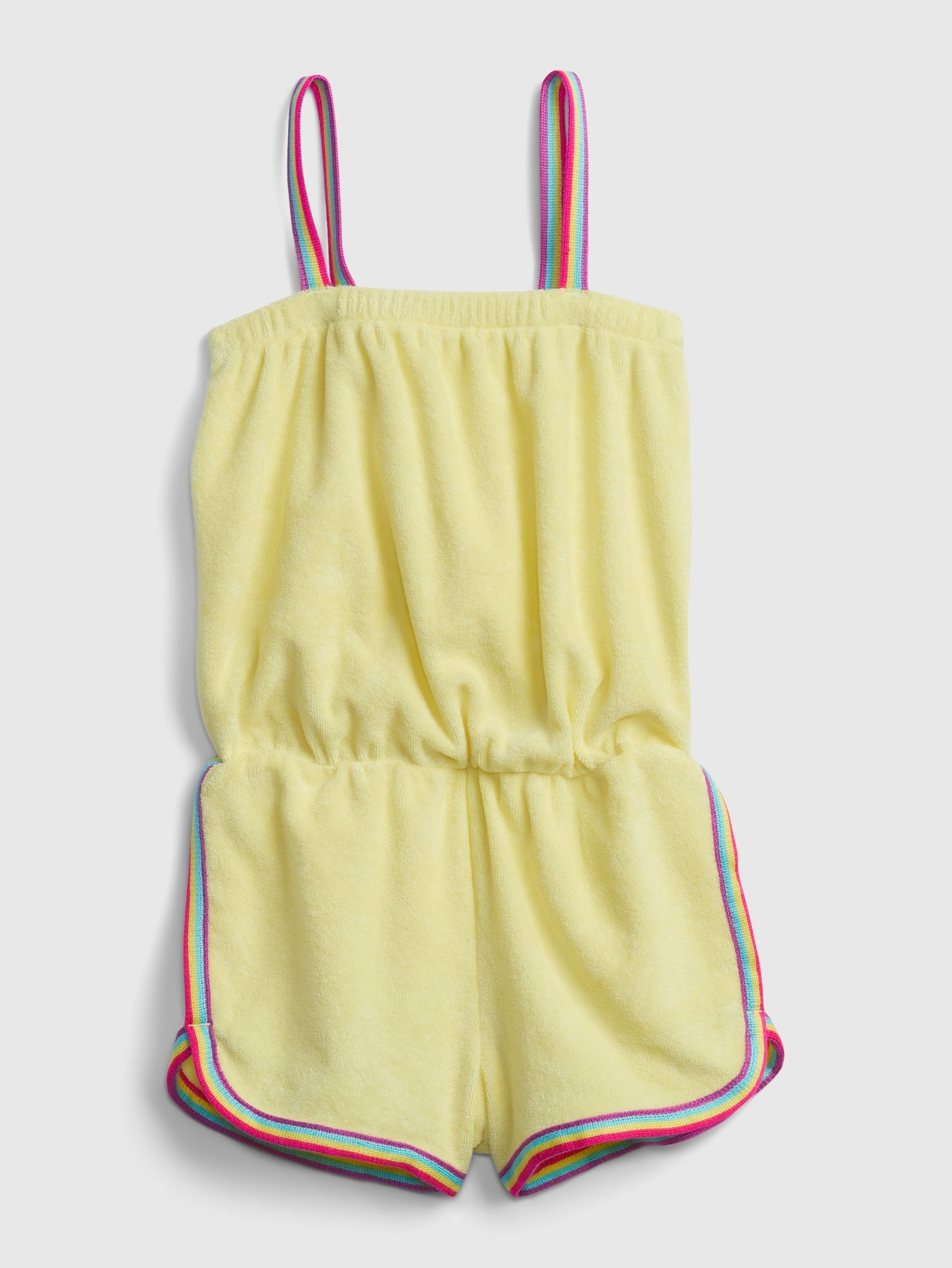 Baby rainbow stripe overall