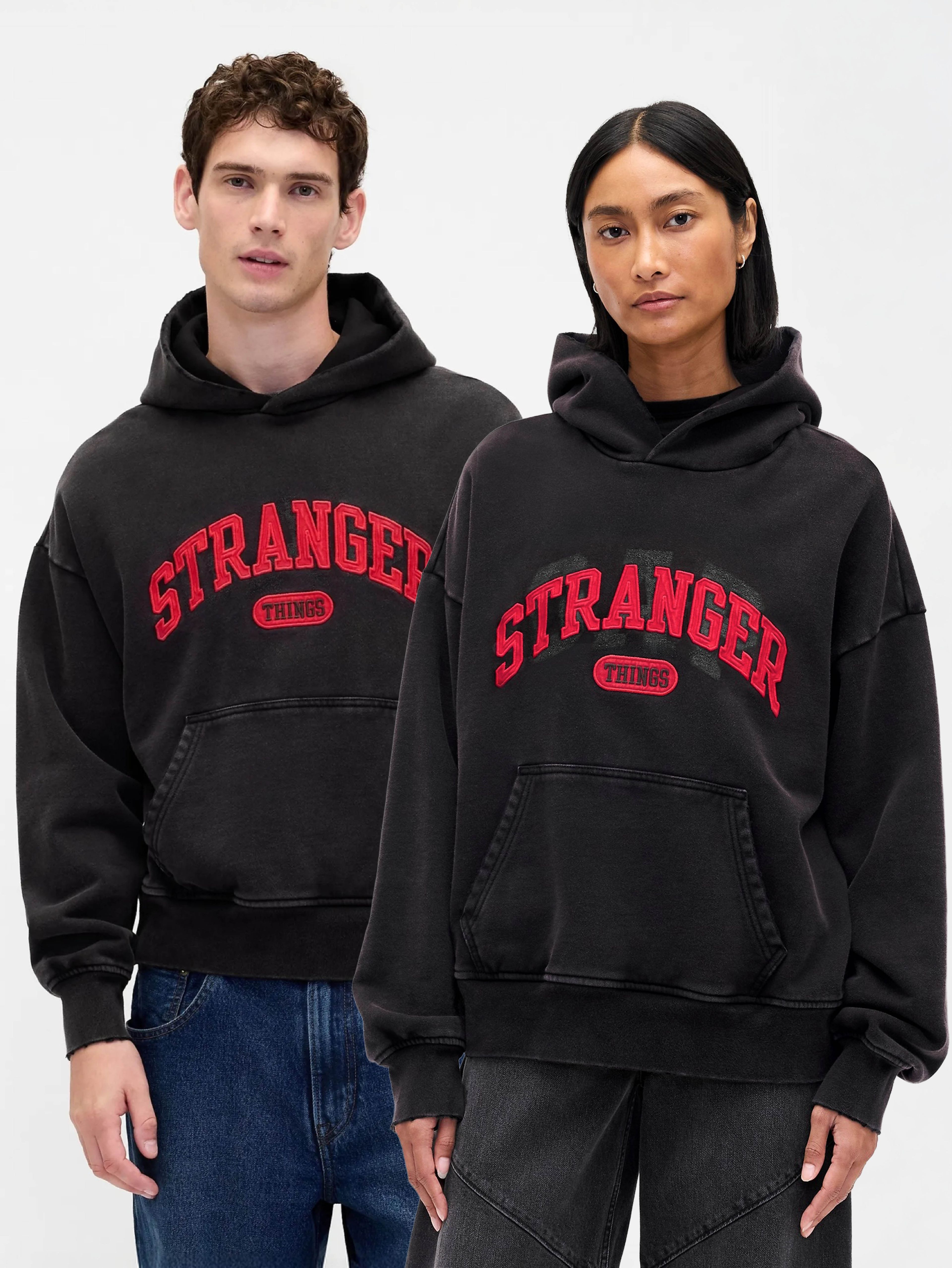 Hanorac oversize Gap × Stranger Things Heavyweight Unisex
