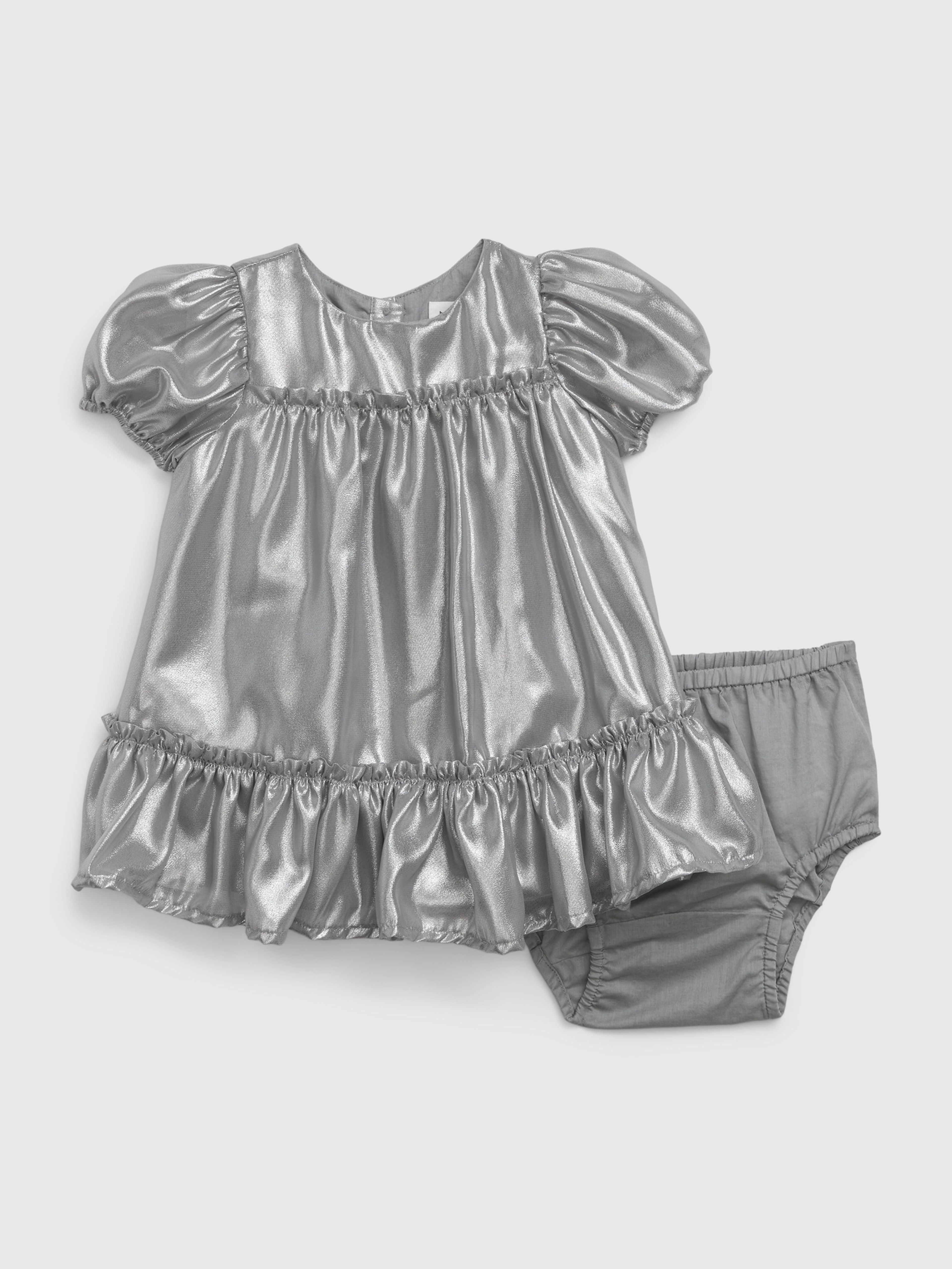 Baby rochie de satin