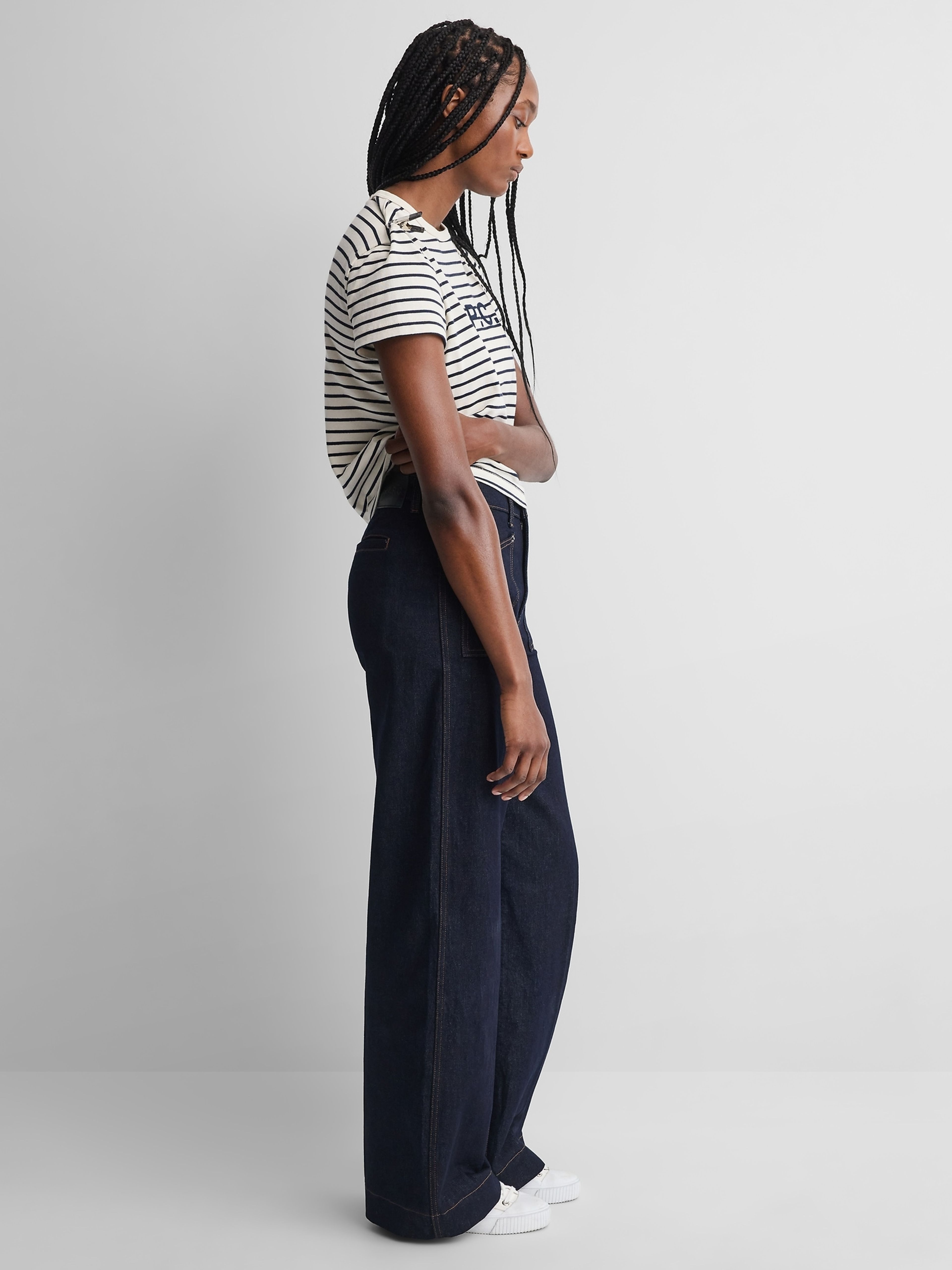 High Rise Stride jeans Gap × A.P.C. - 003