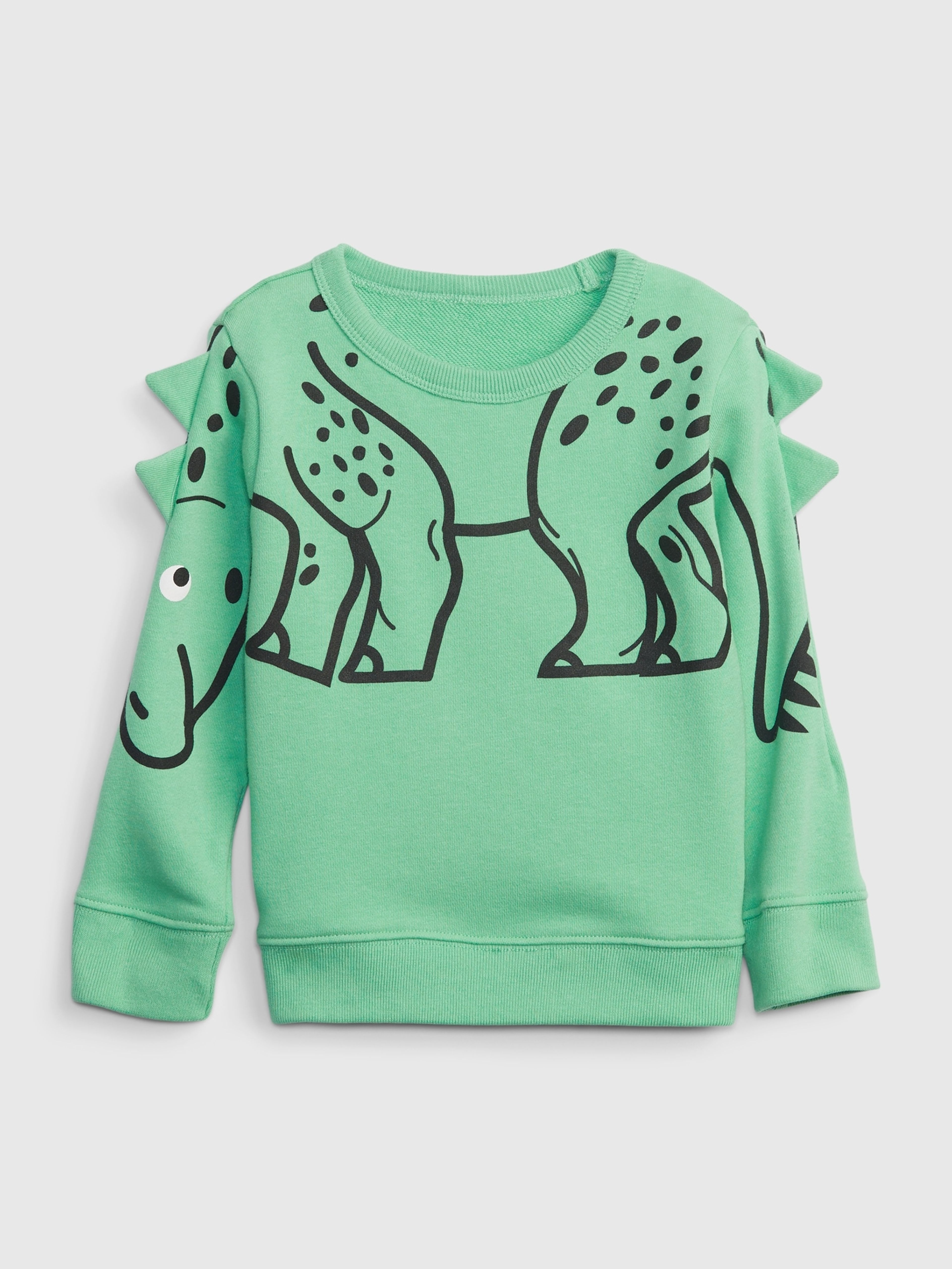 Kinder-Sweatshirt 3D Dino