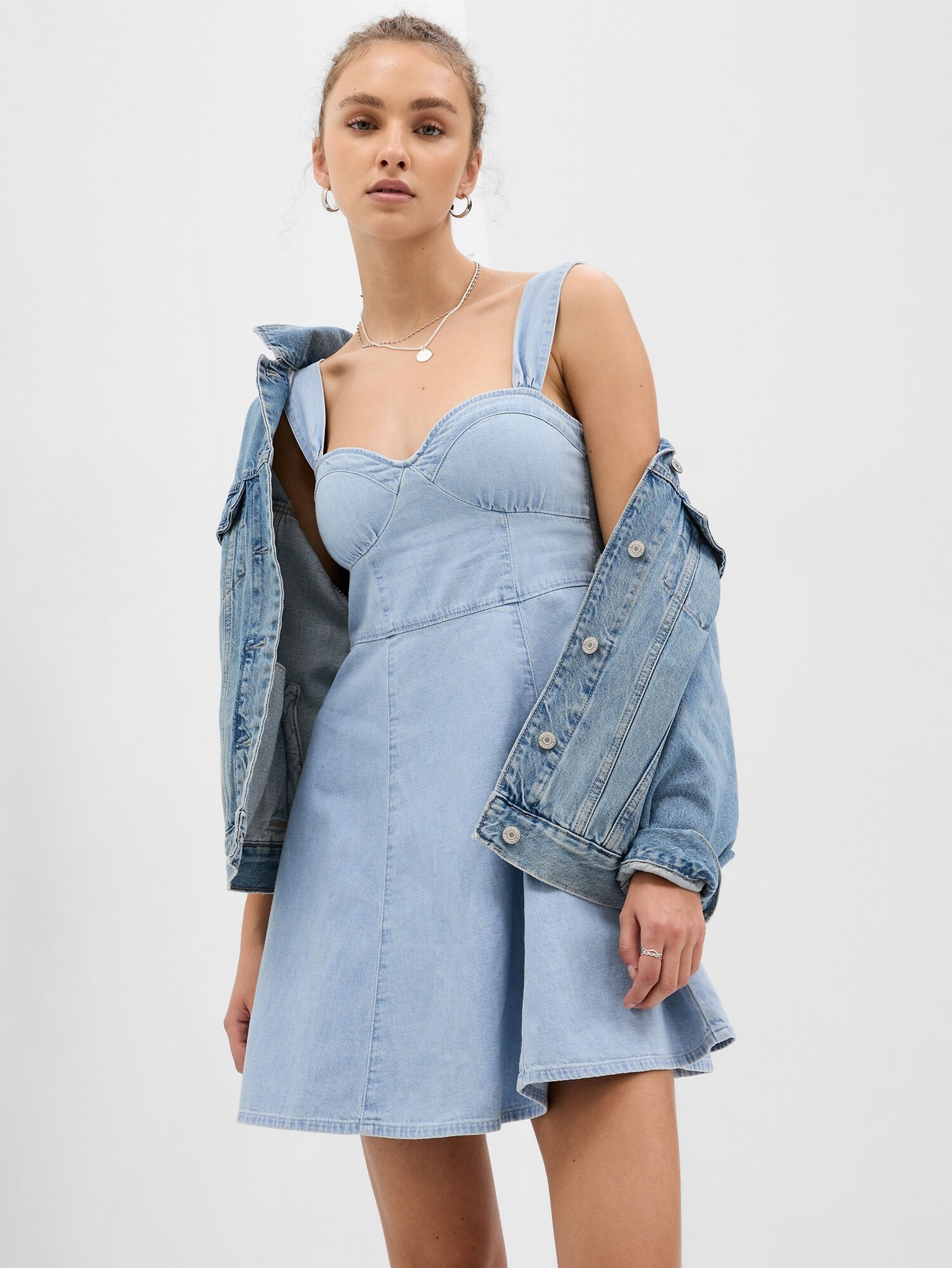 Denim Minikleid