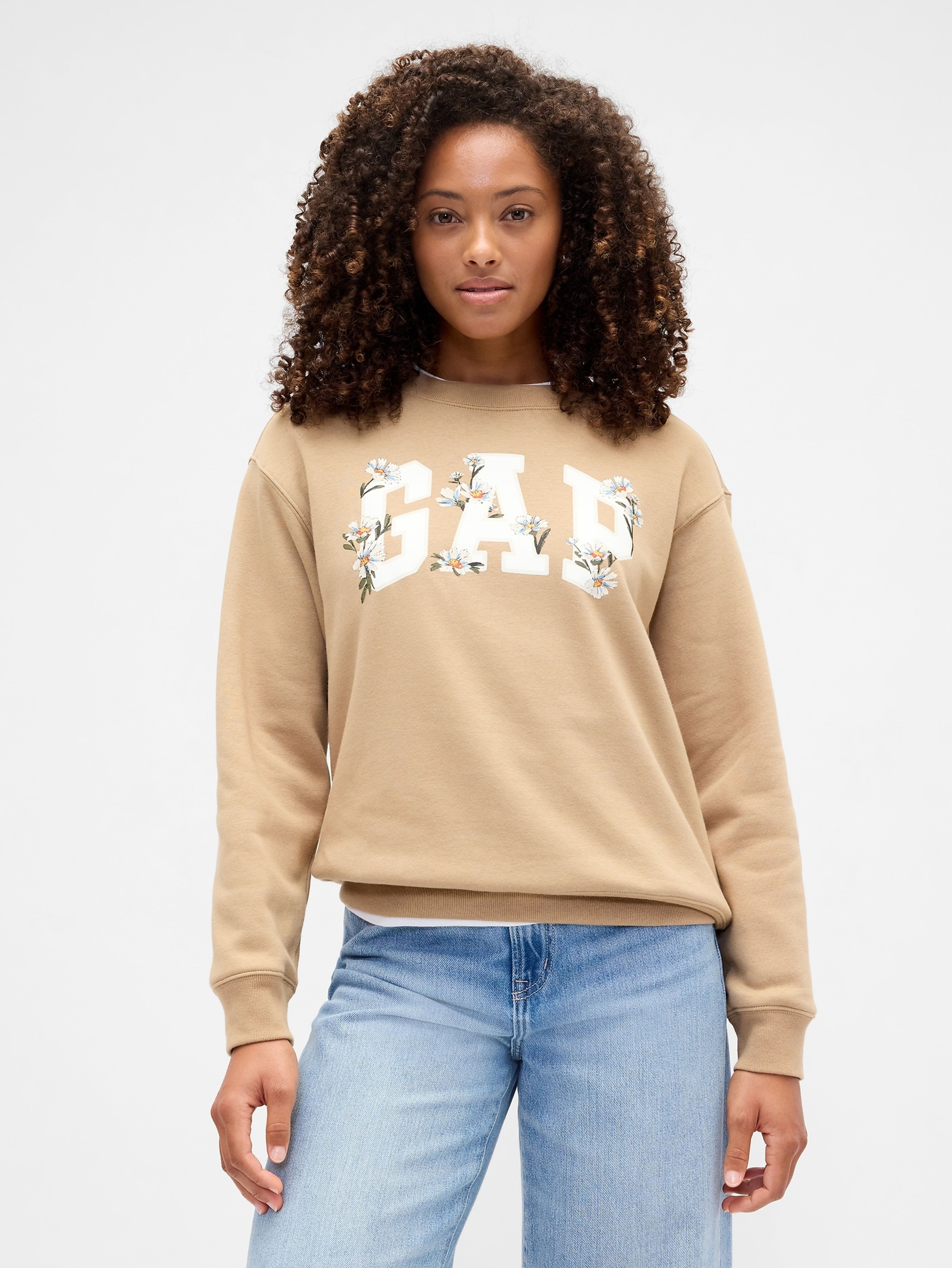 Damen-Sweatshirt mit Log