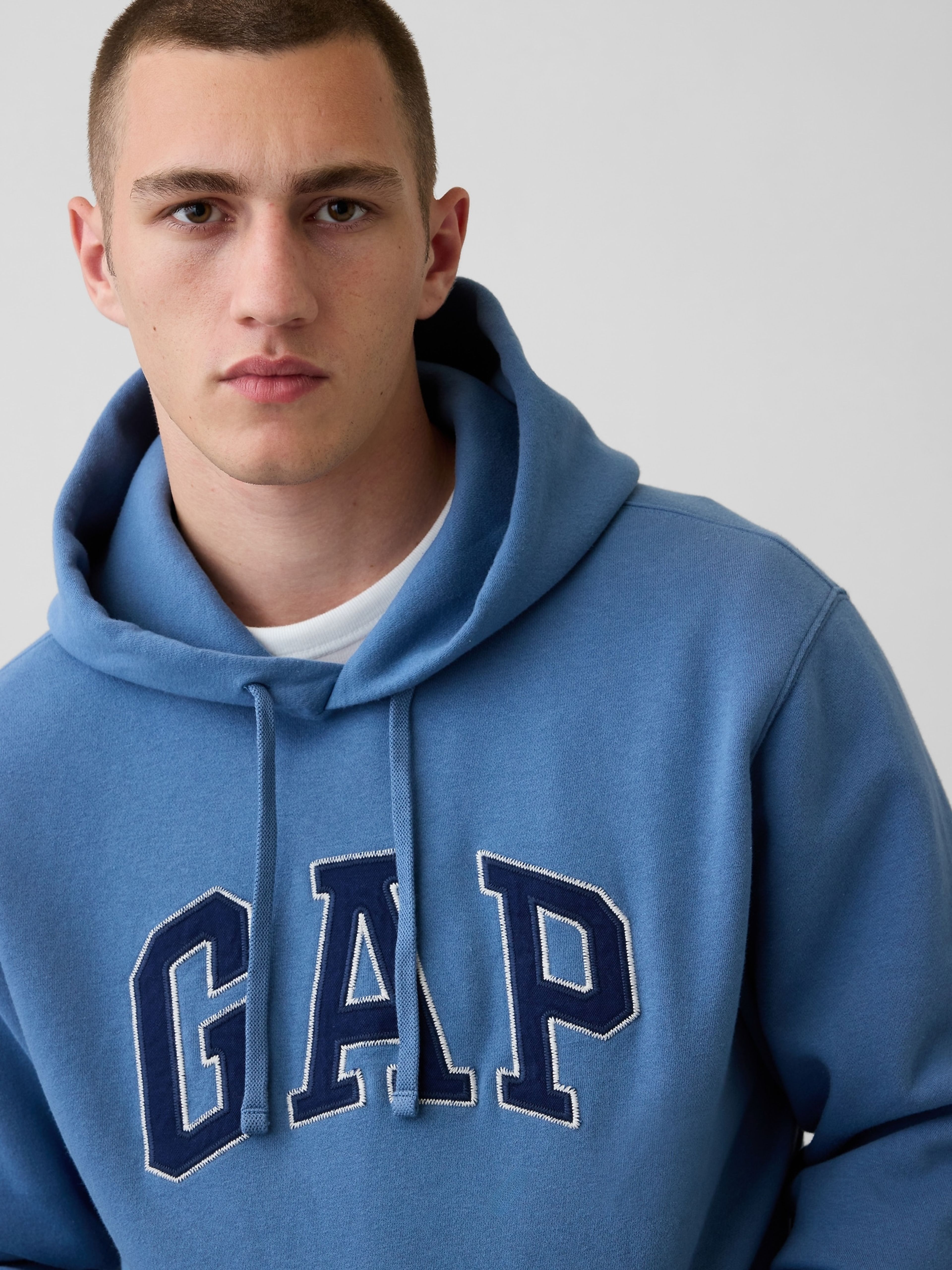 VintageSoft Hoodie unisex mit Logo - 004