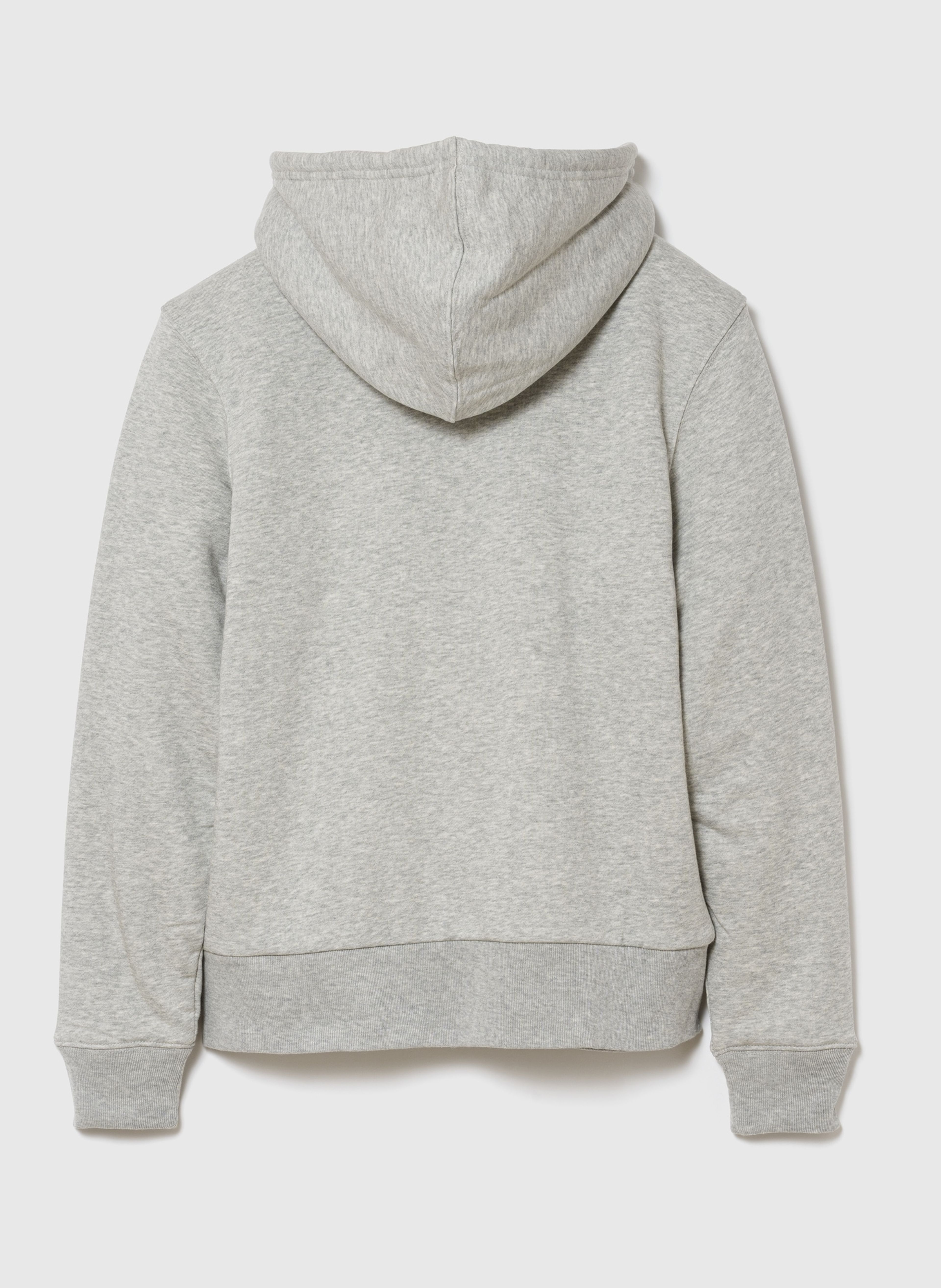 Zateplená sherpa mikina s logem - 003