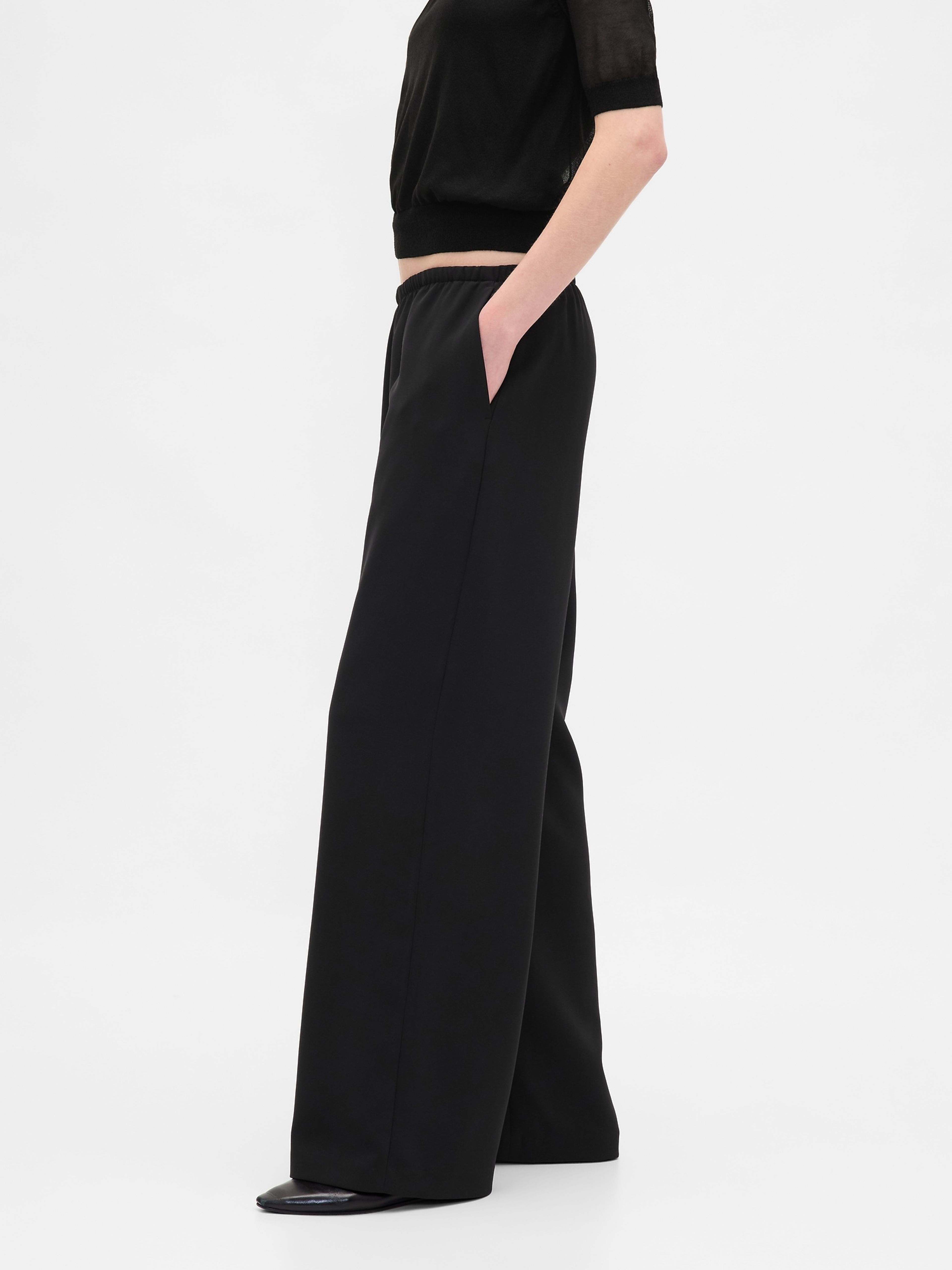 Spodnie Easy wide-leg - 003