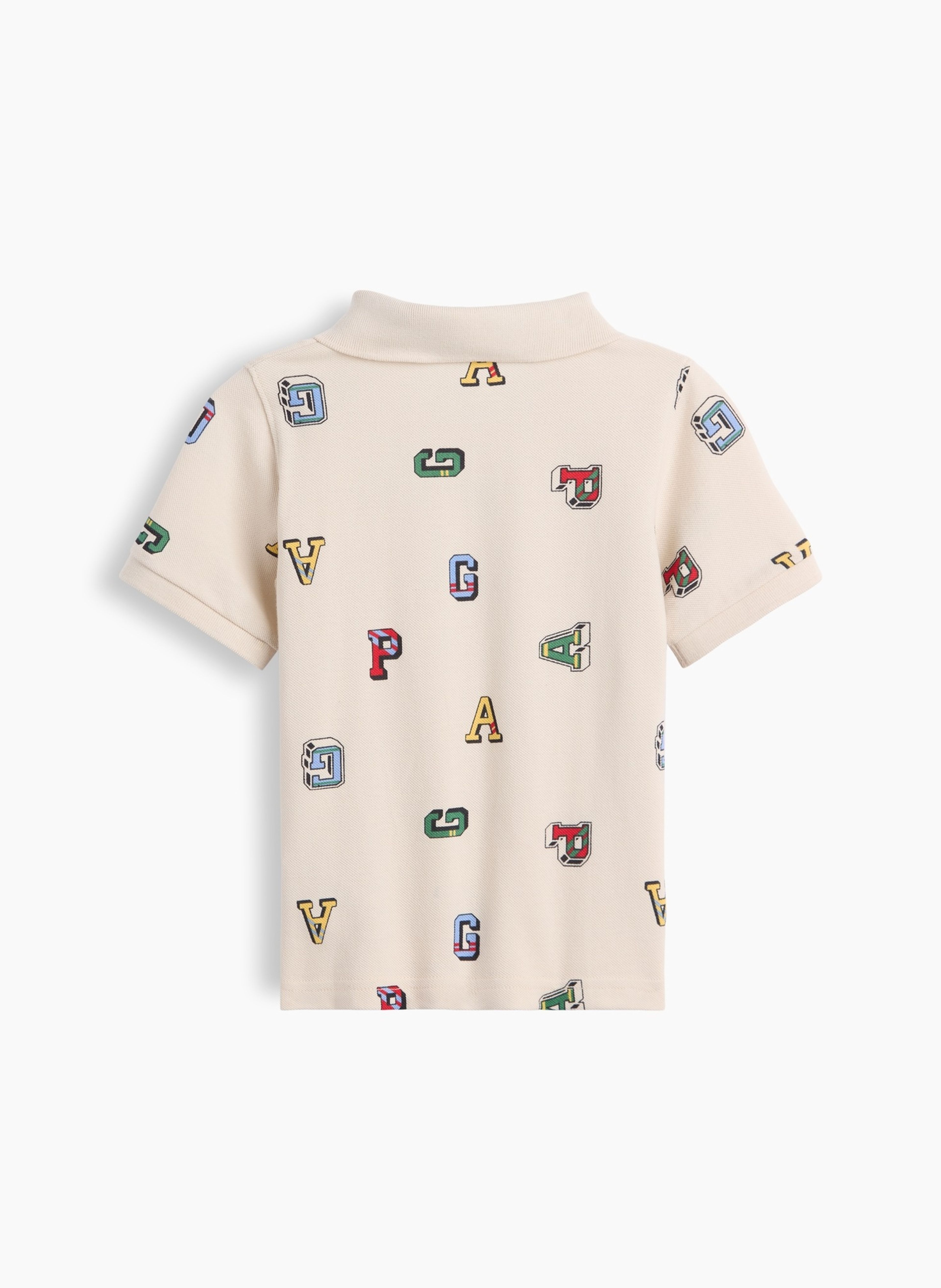 Baby Piqué polo tričko s logem - 002