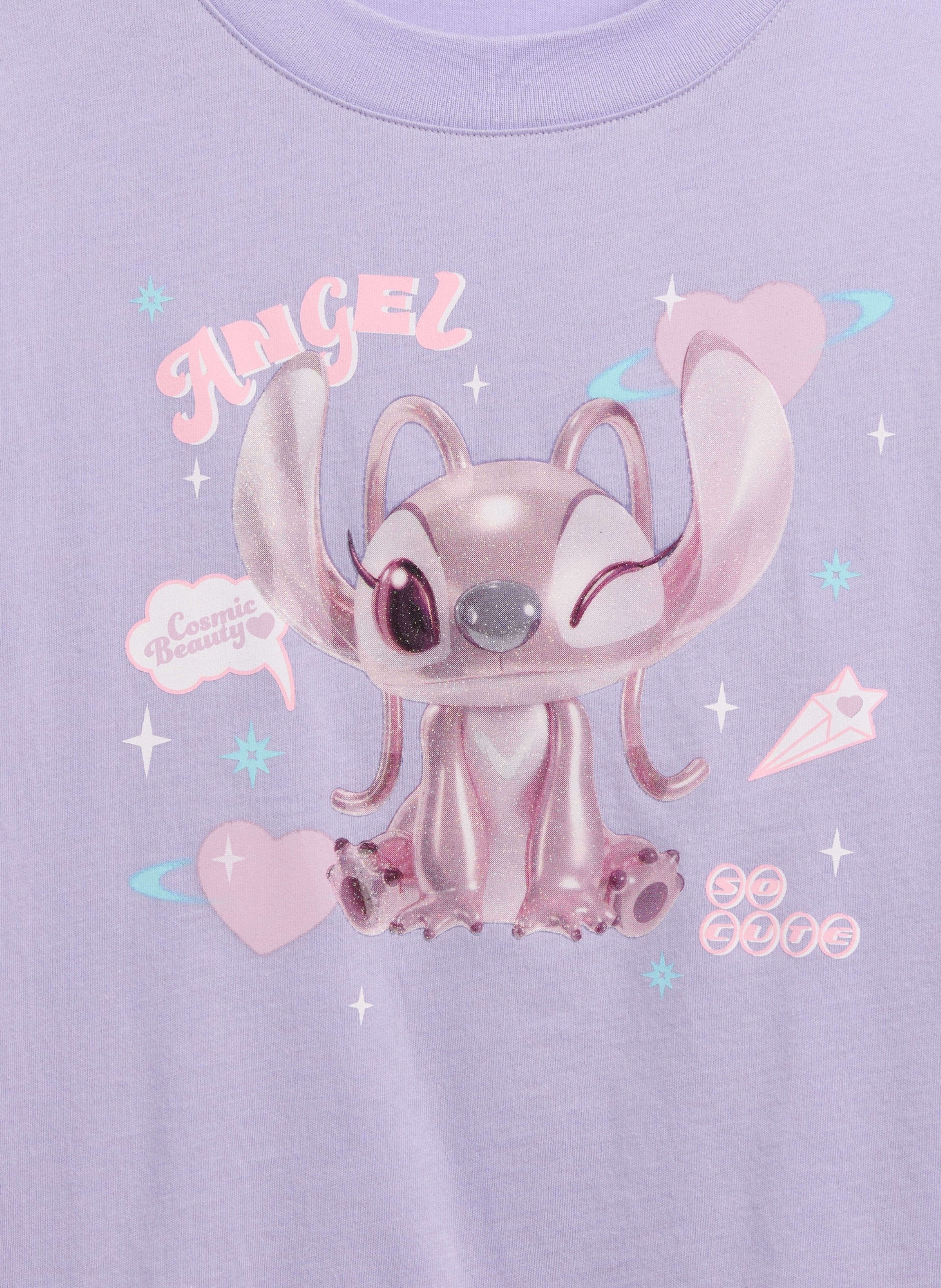 Dětské oversize tričko Gap × Lilo & Stitch - 003