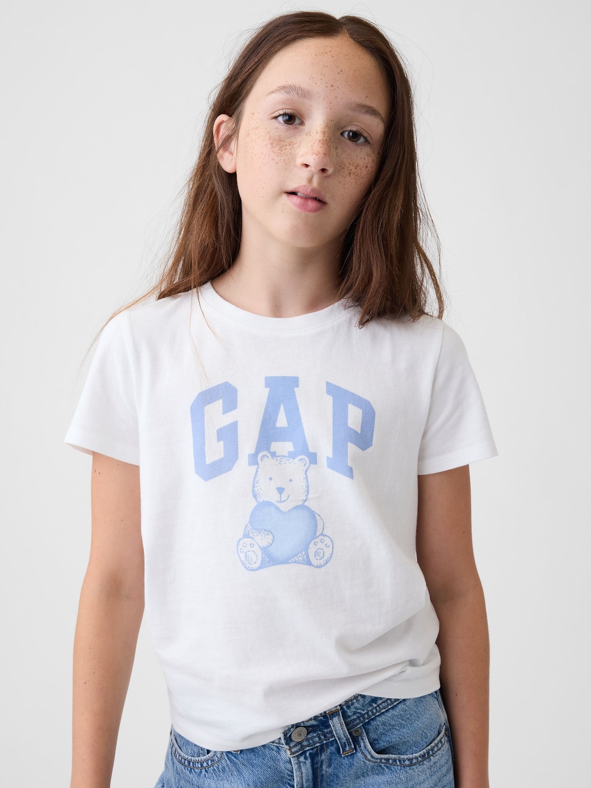 Dziecięcy T-shirt Brannan Bear z logo - 001