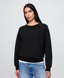 Sweatshirt VintageSoft-Zwart - 002