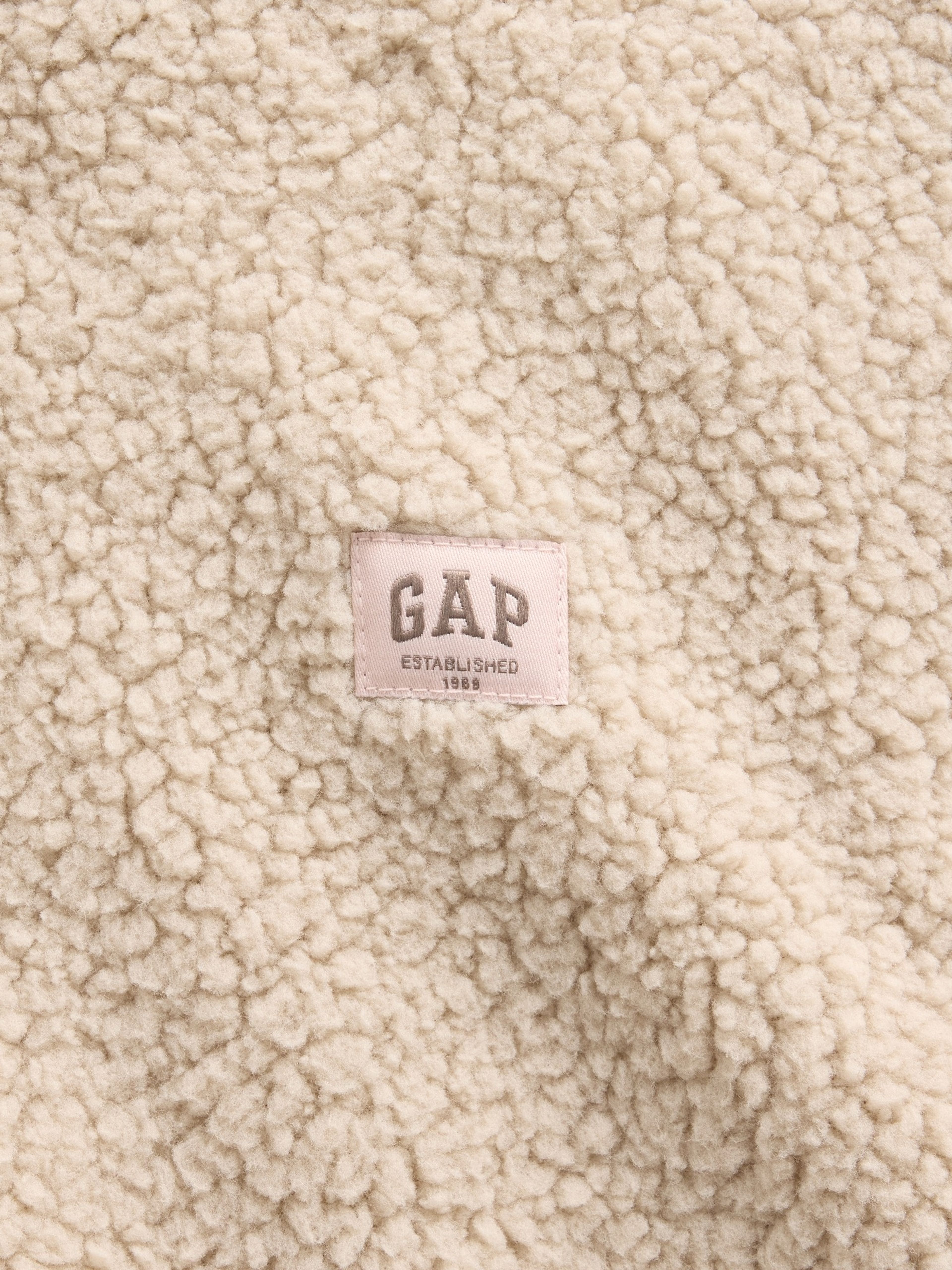 Dziecięca bluza sherpa z logo - 006
