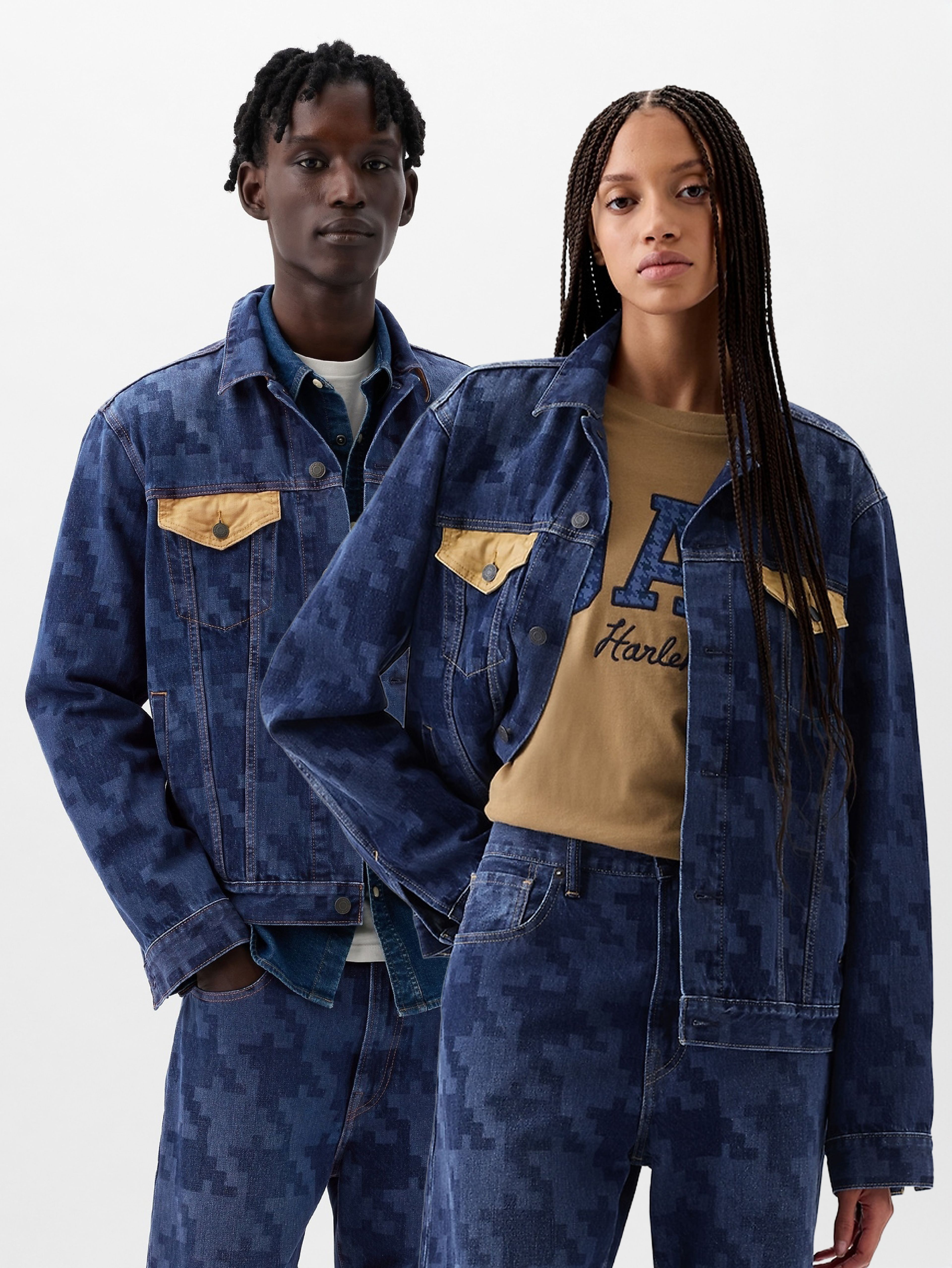 Kurtka jeansowa Gap × Dapper Dan Unisex