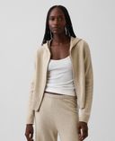 Strick-Sweatshirt CashSoft-Beige - 001