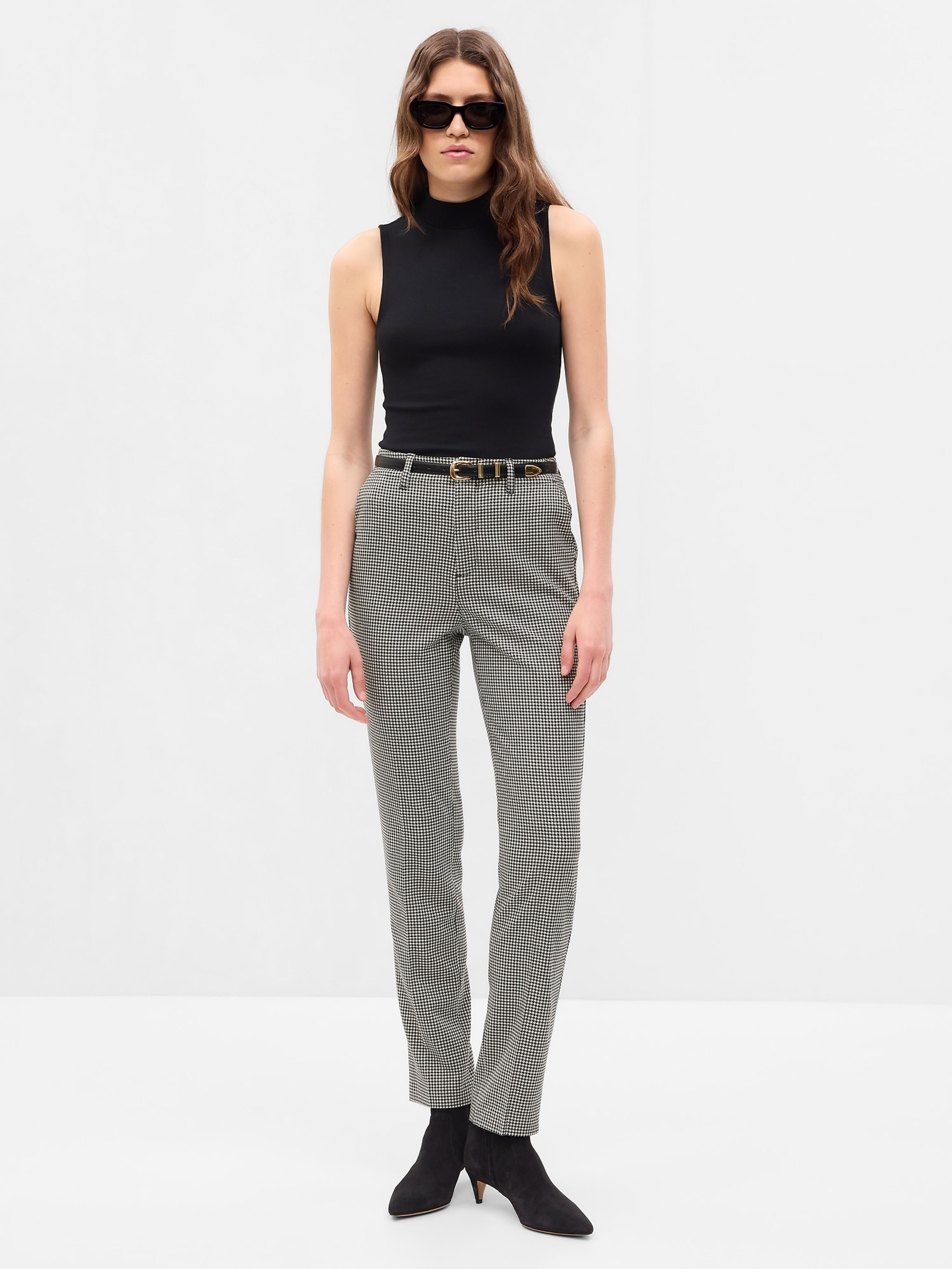 Pantaloni mid rise