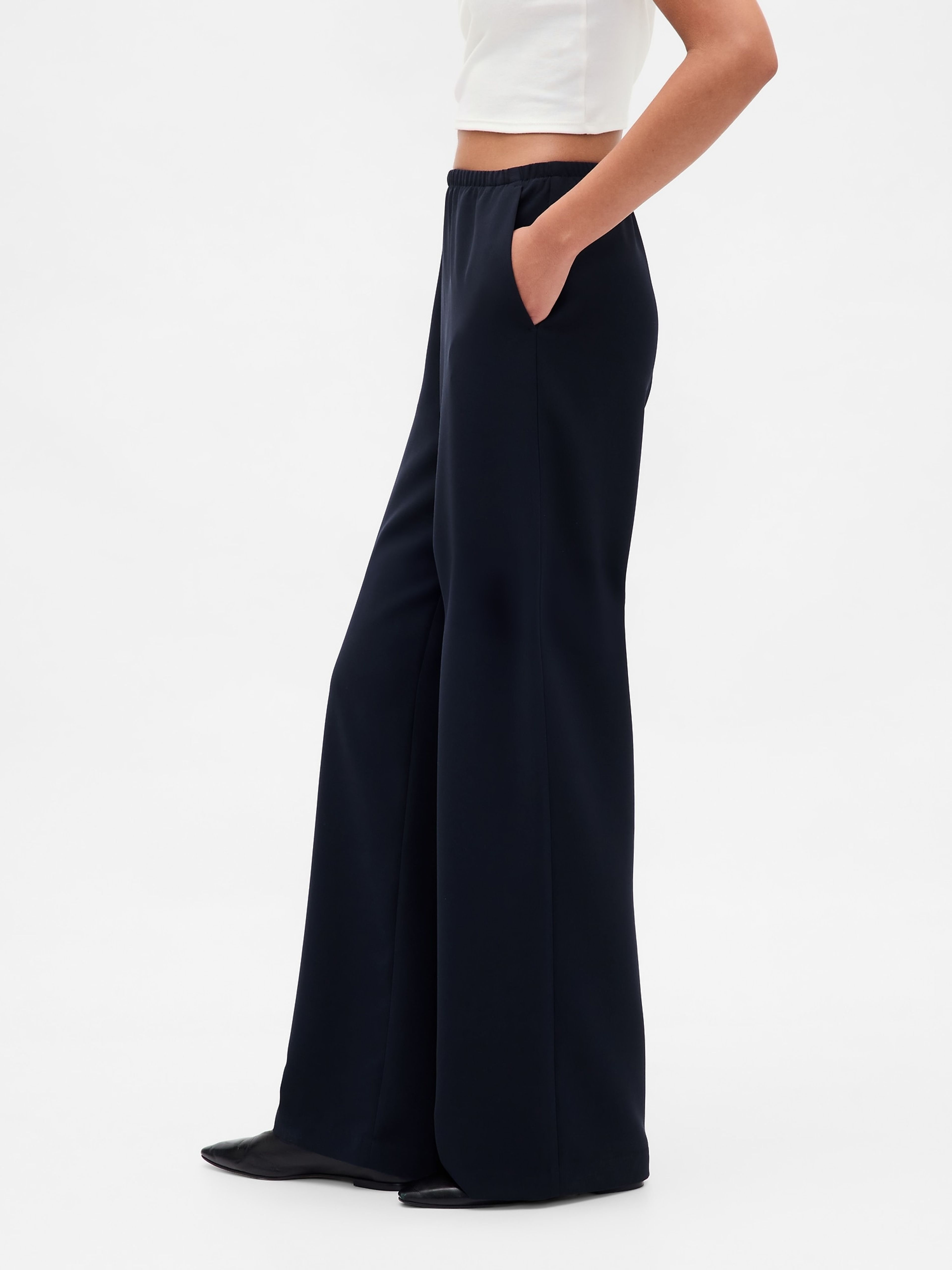 Spodnie Easy Wide-Leg - 003