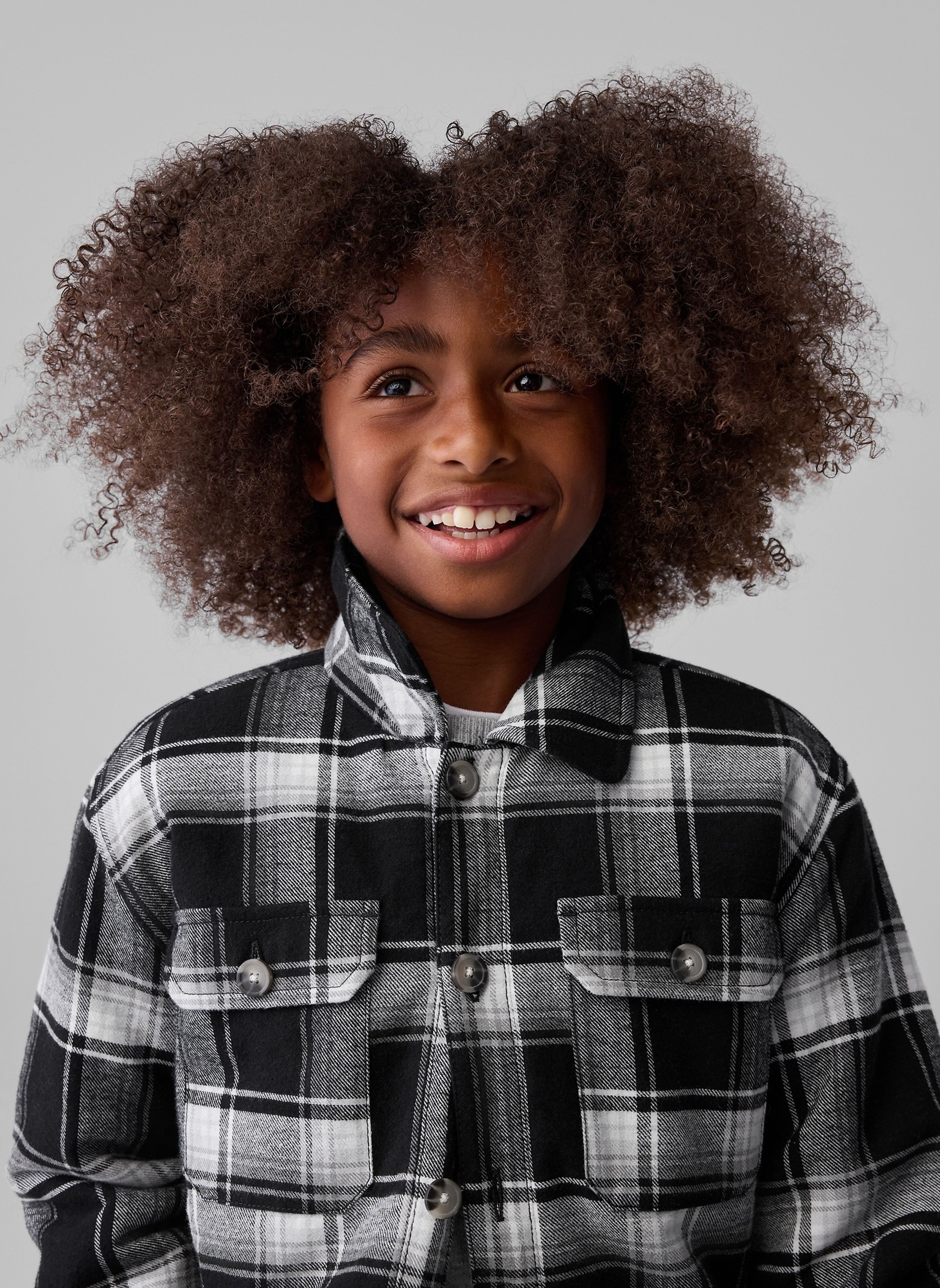 Surchemise en flanelle enfant - 002