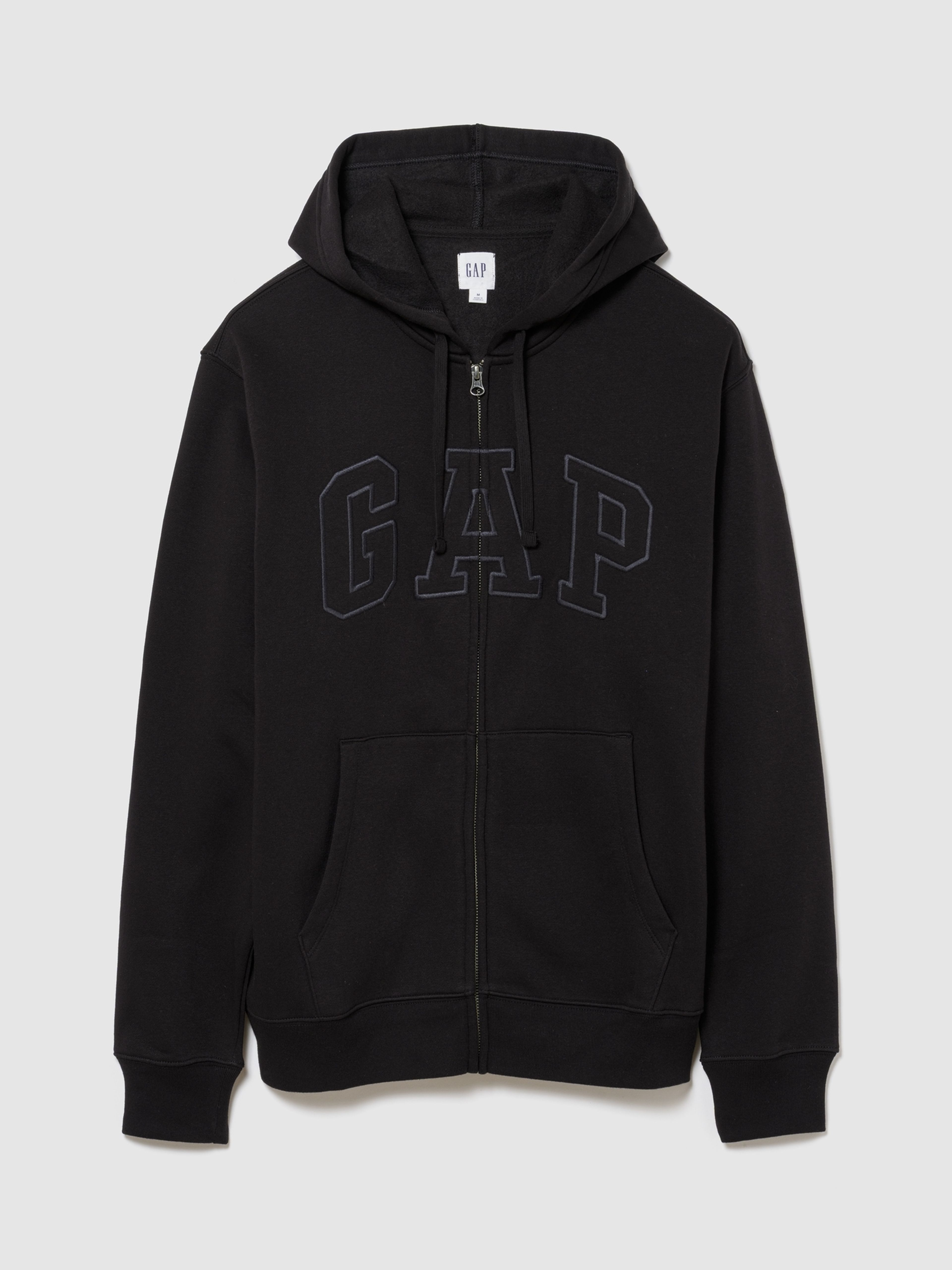 Gap-Sweatshirt mit Logo und Reißverschluss - 001