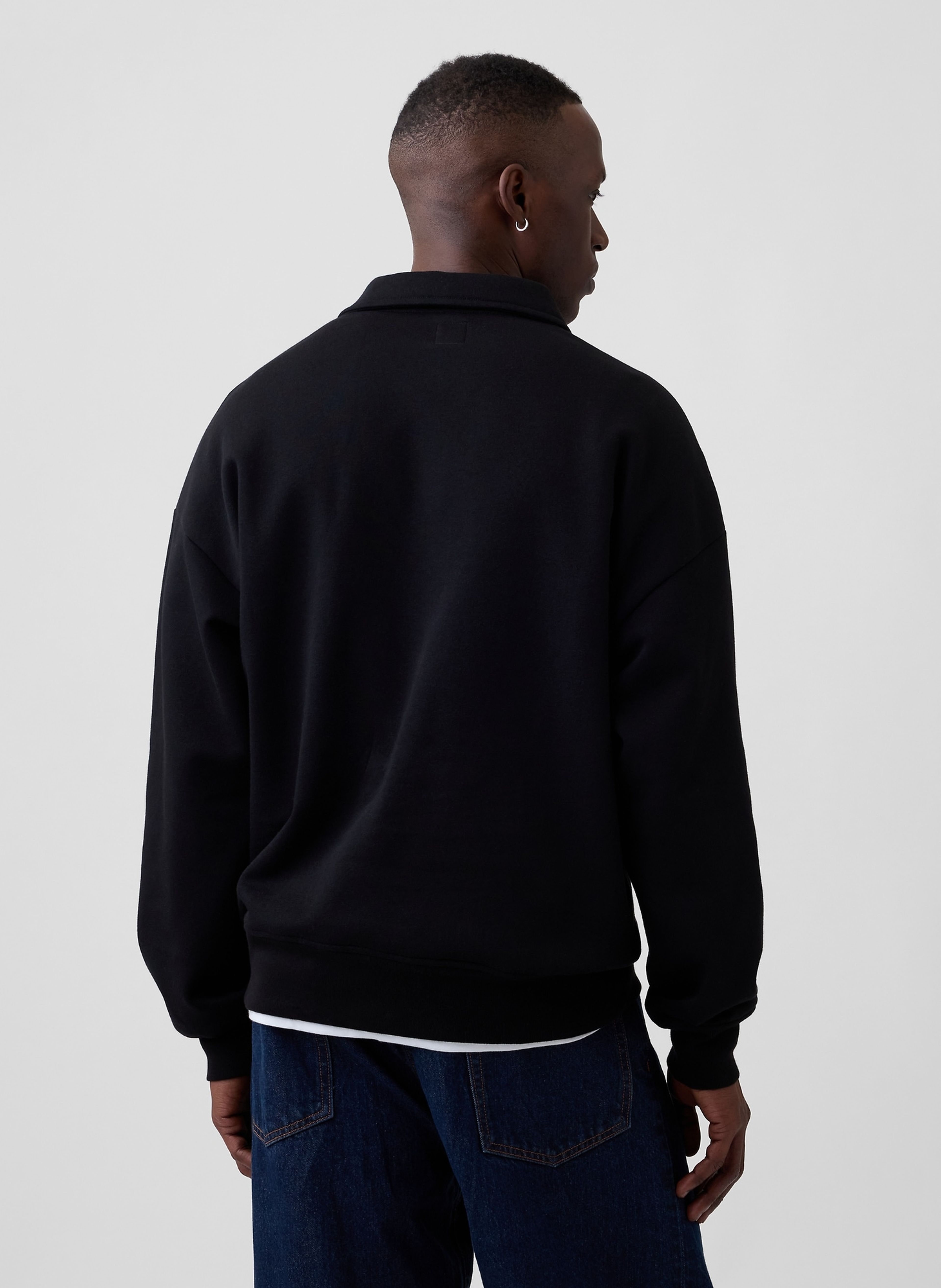 Oversize mikina s logem - 002