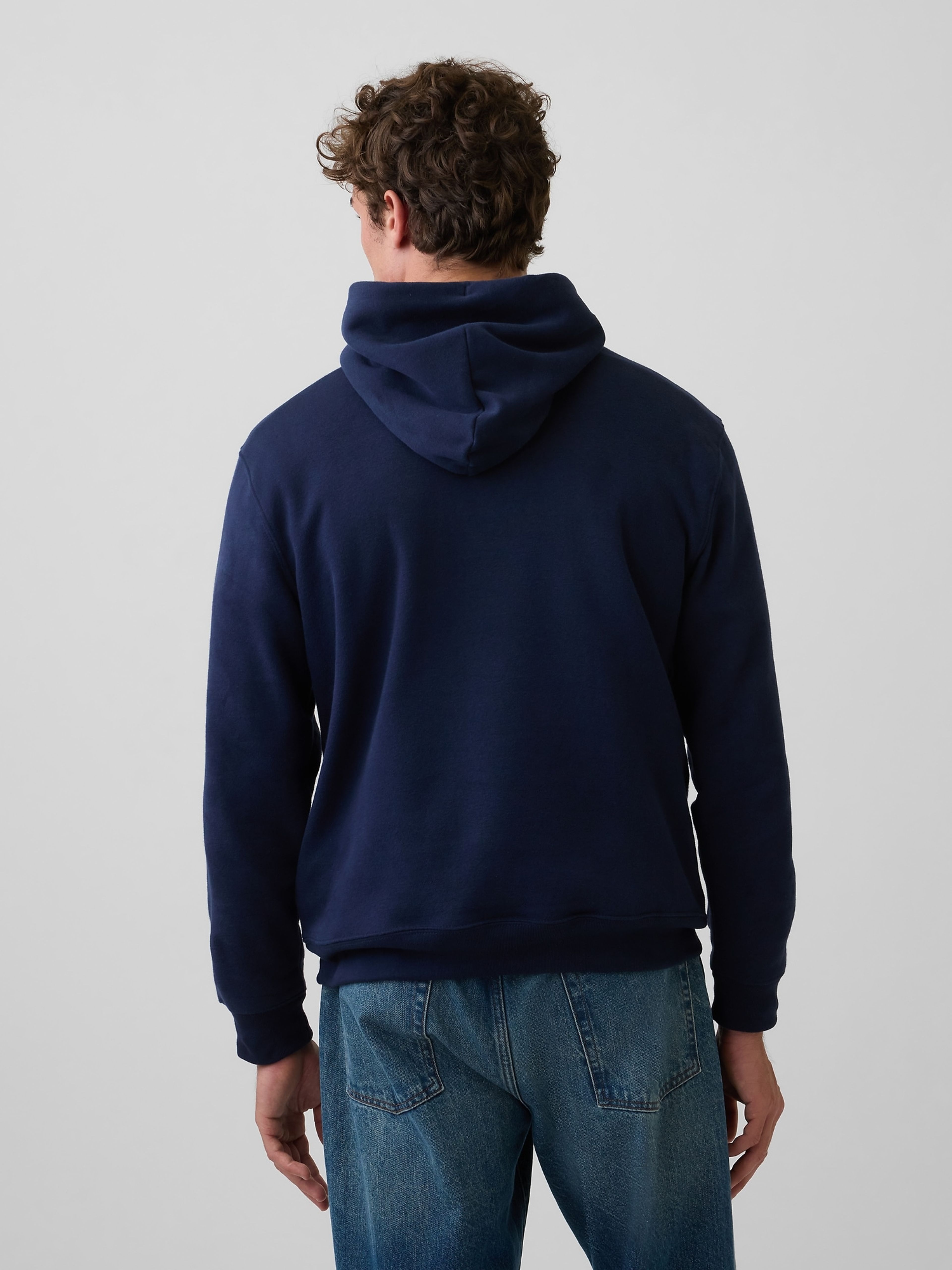 VintageSoft Hoodie unisex mit Logo - 003