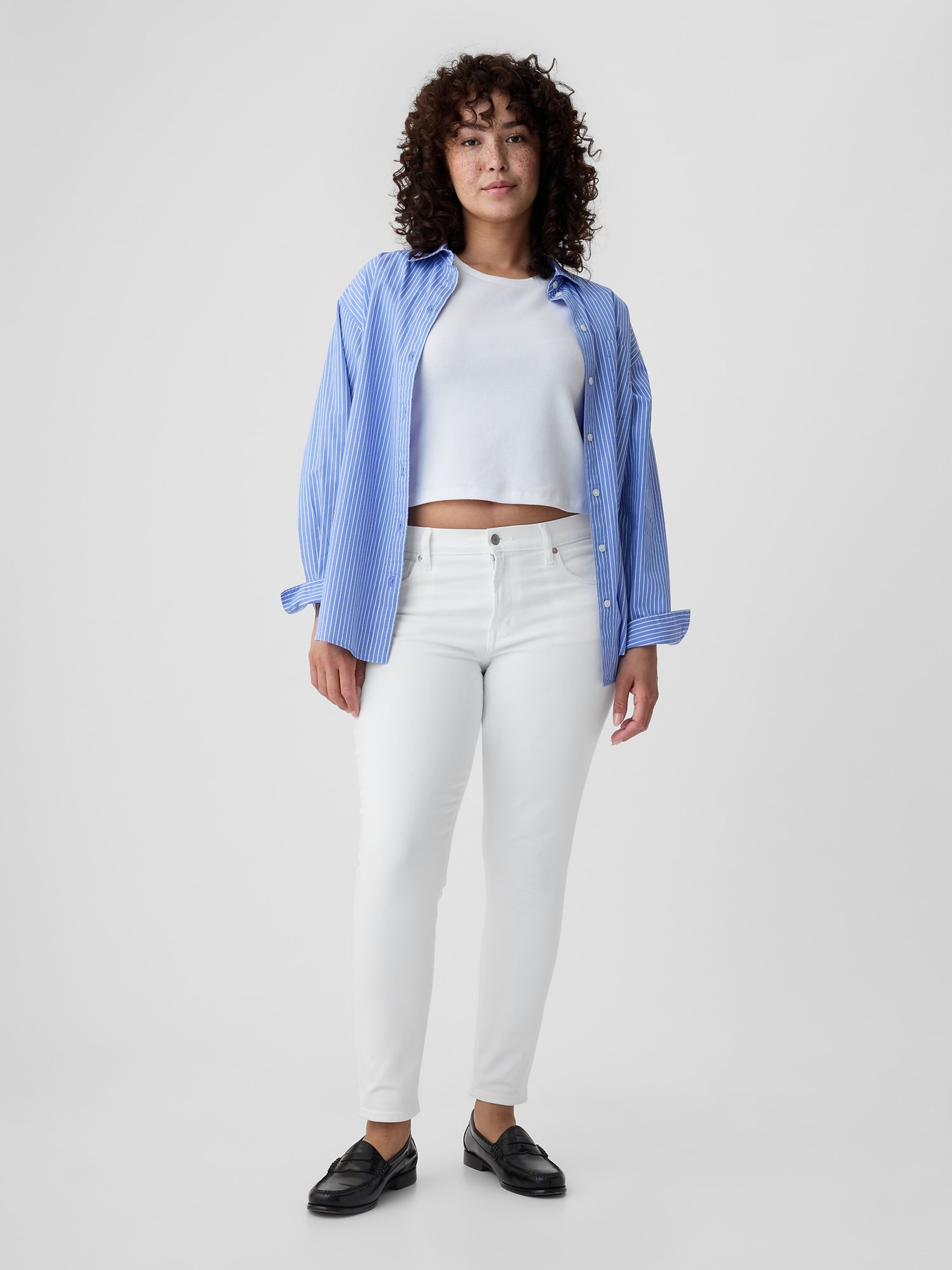 Jean Mid Rise True Skinny - 005