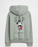 Detská mikina Gap & Disney s logom-Zelená - 001