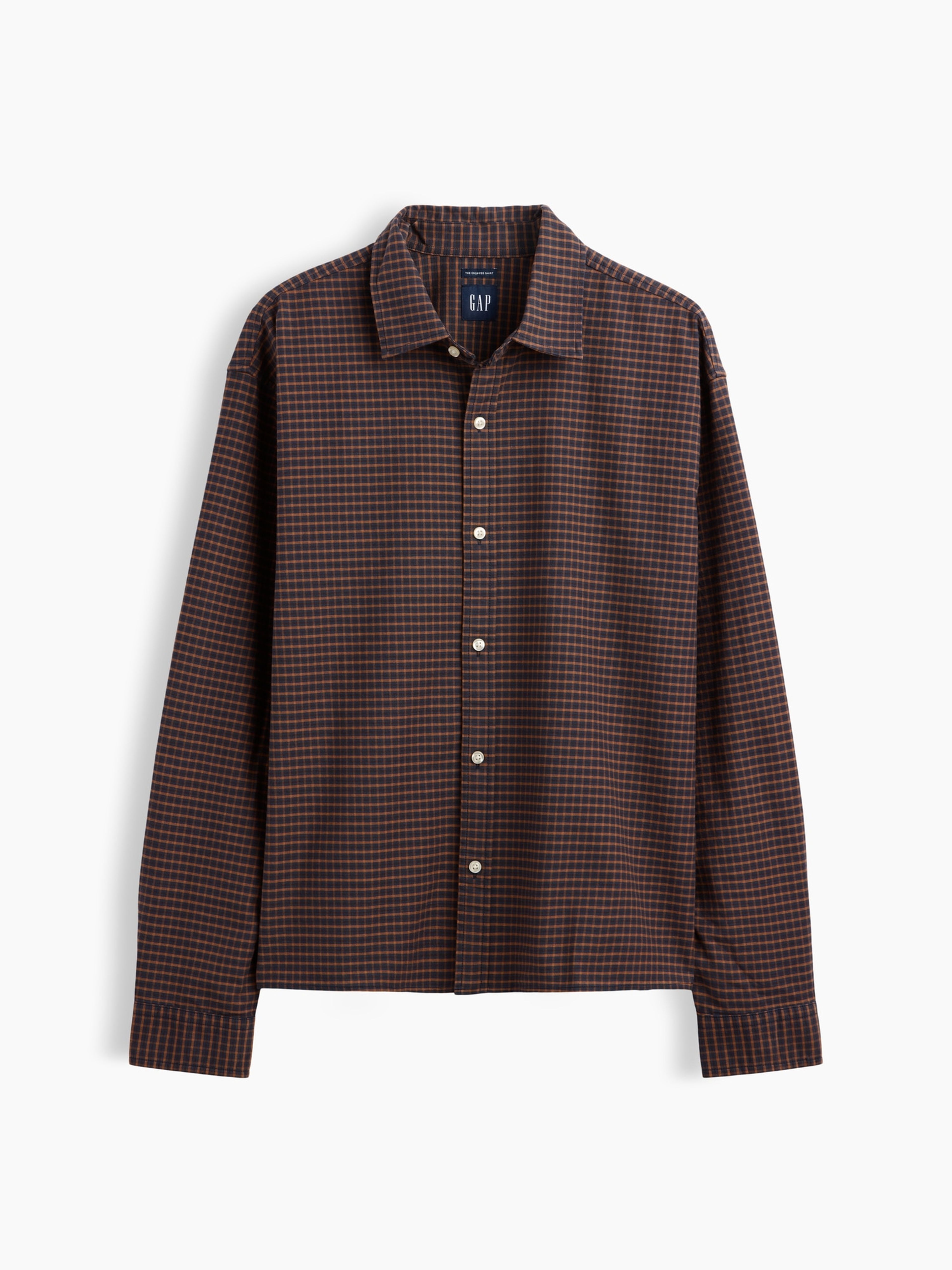 Crop košile Oxford Shirt - 005