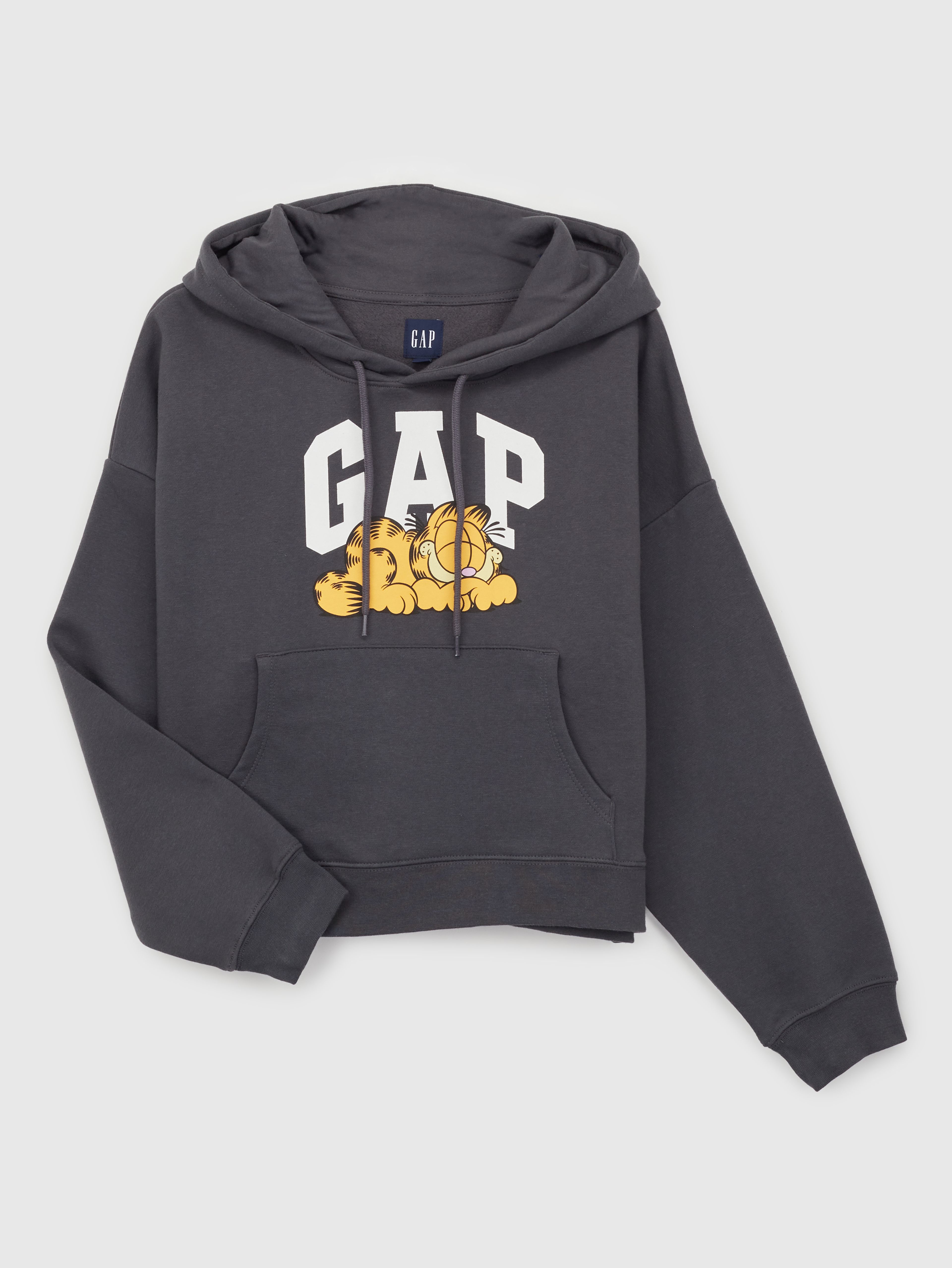 Crop mikina s logem Gap & Garfield