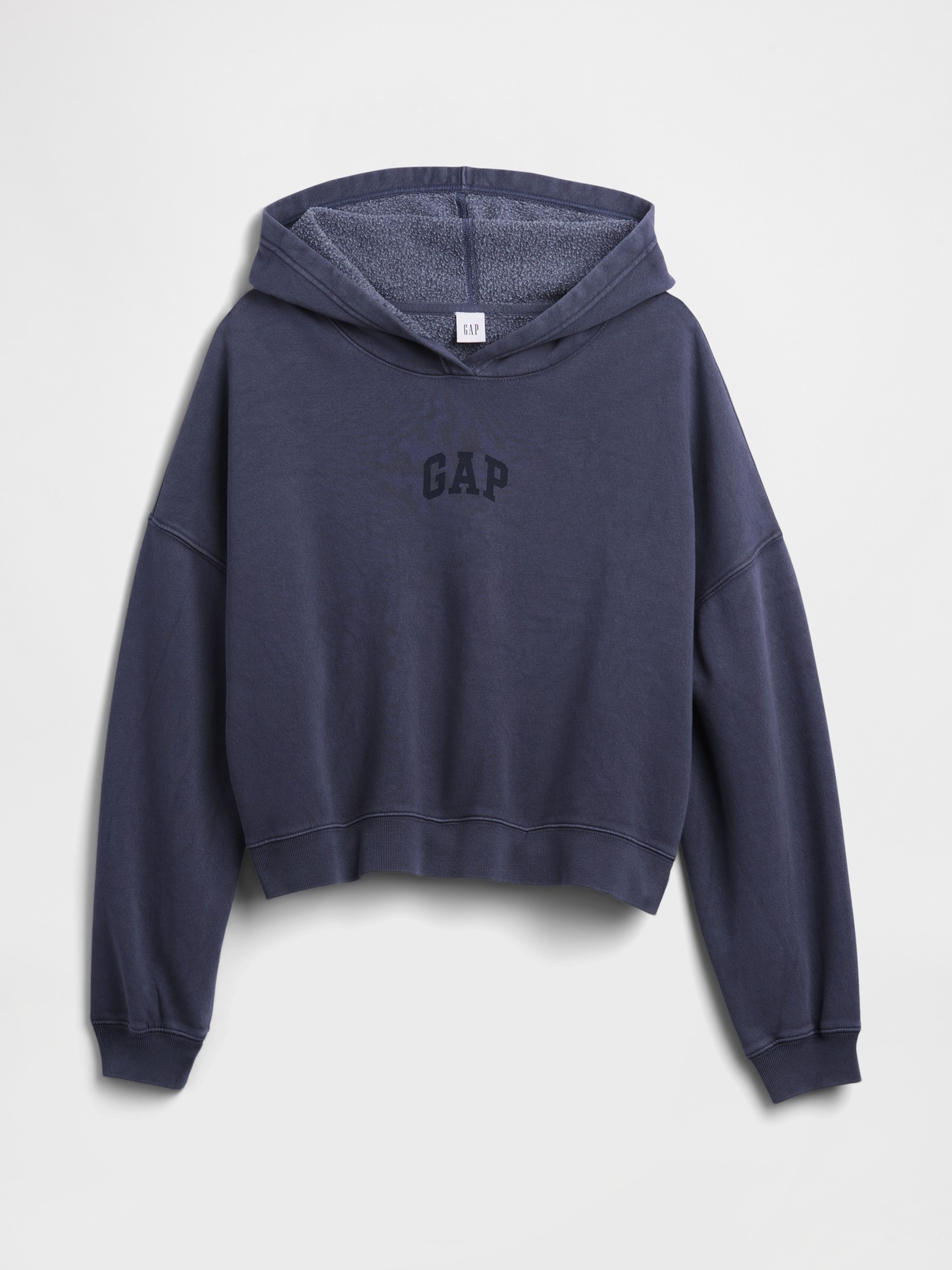 Sudadera crop con logo - 005