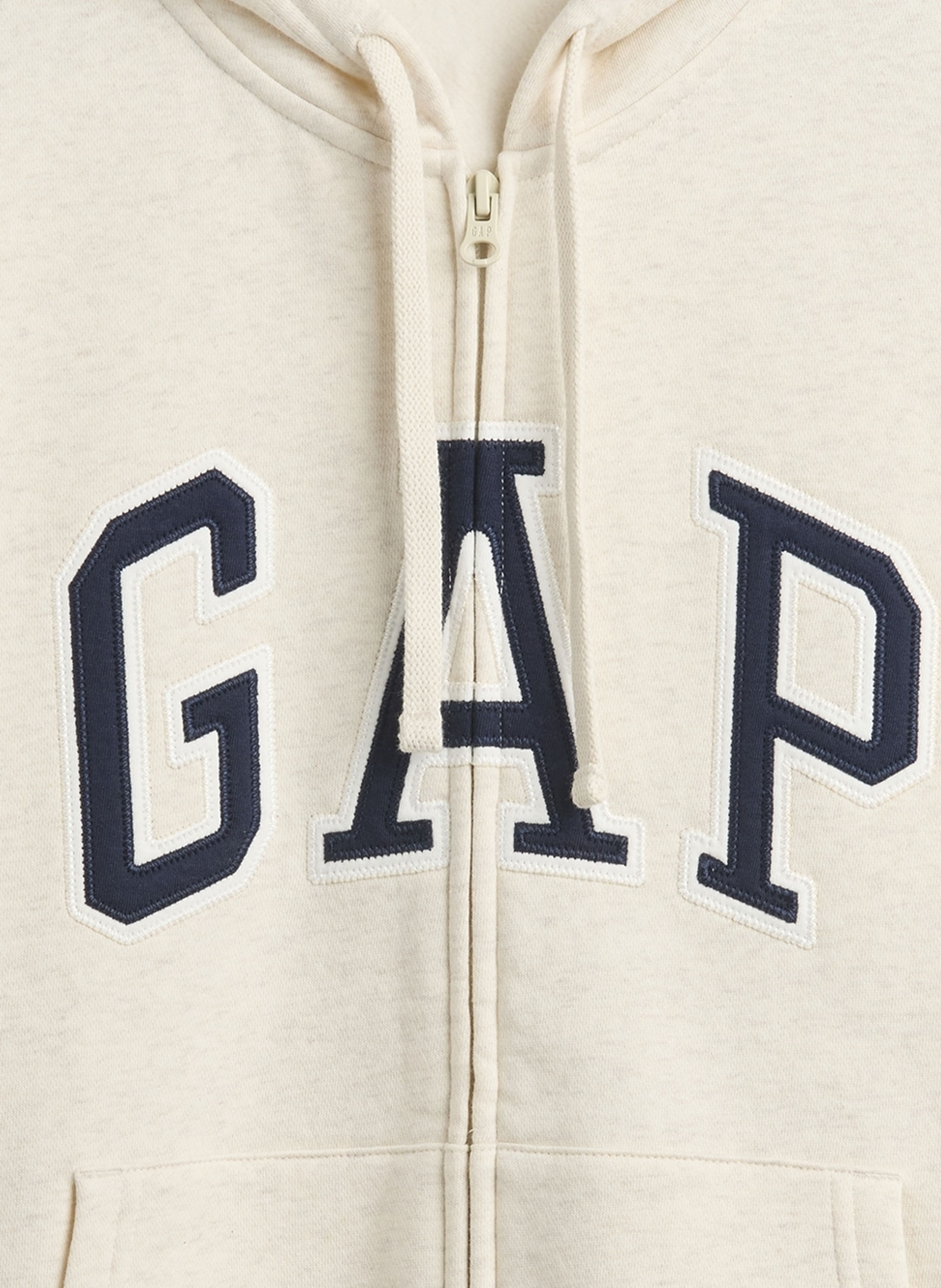 Felpa con zip e logo - 004