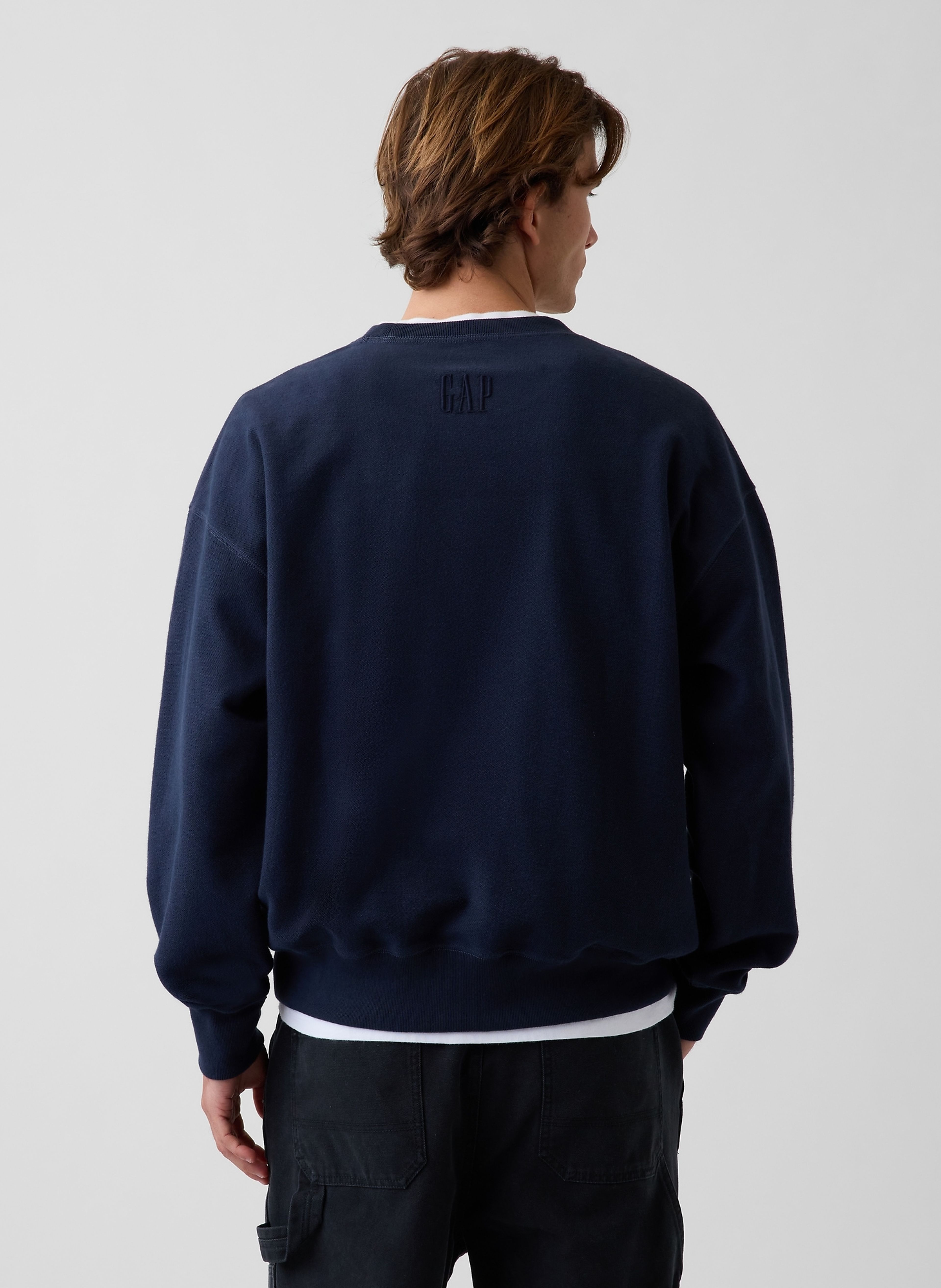 Bluza oversize z logo - 003