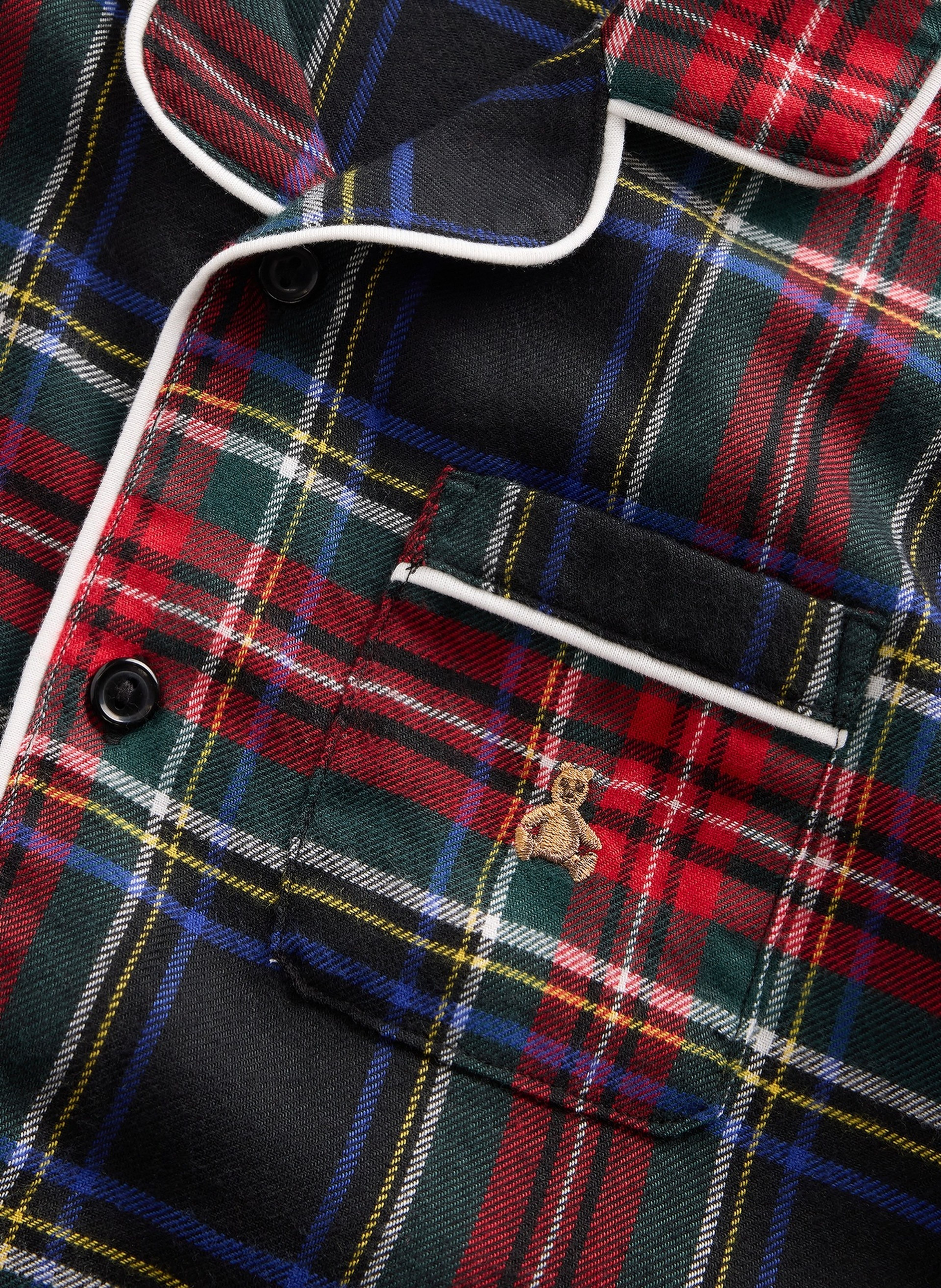 Dziecięcy komplet piżamowy flanelowy Brannan Bear - 005