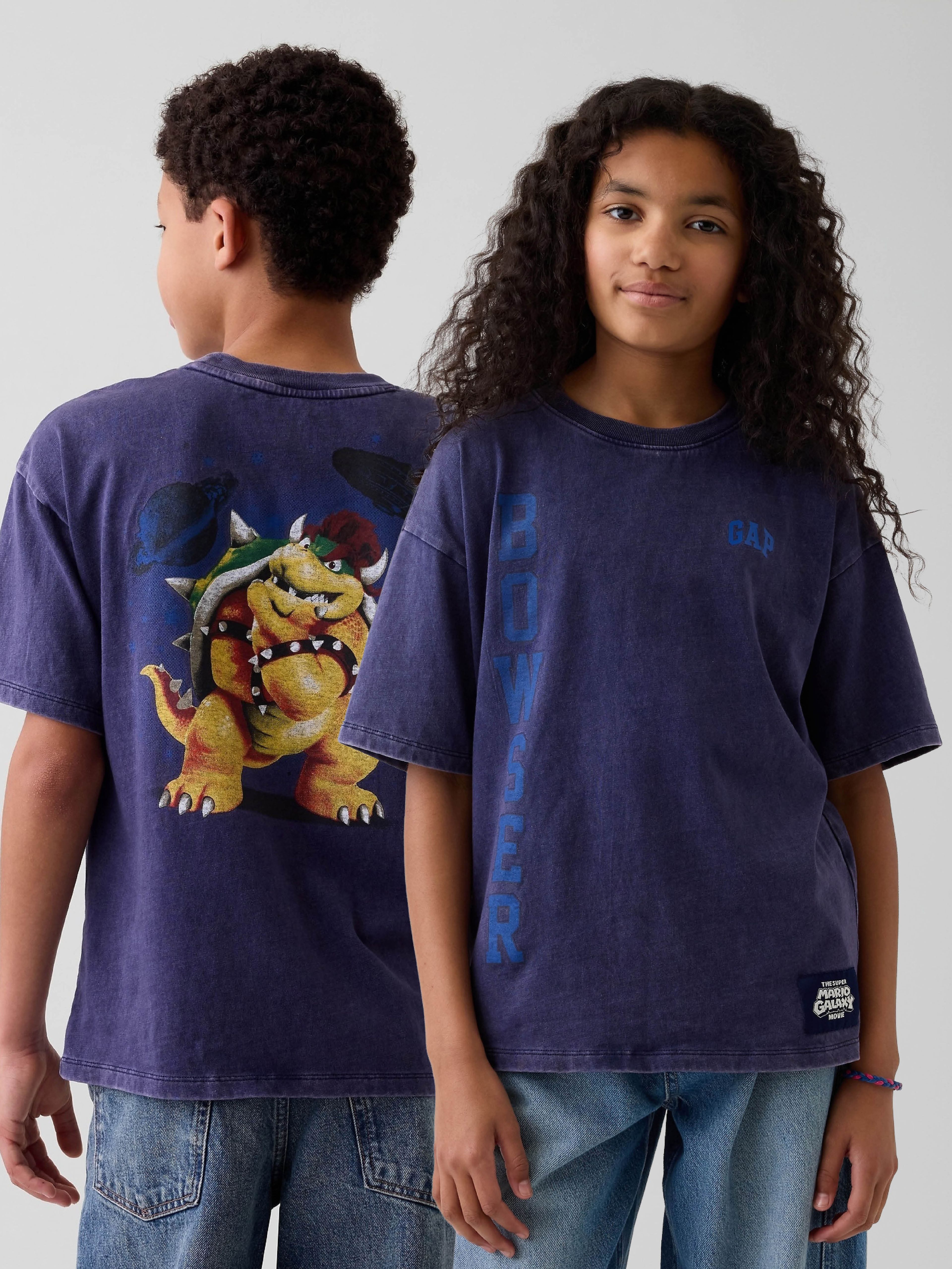 Kinder T-shirt Gap × Super Mario