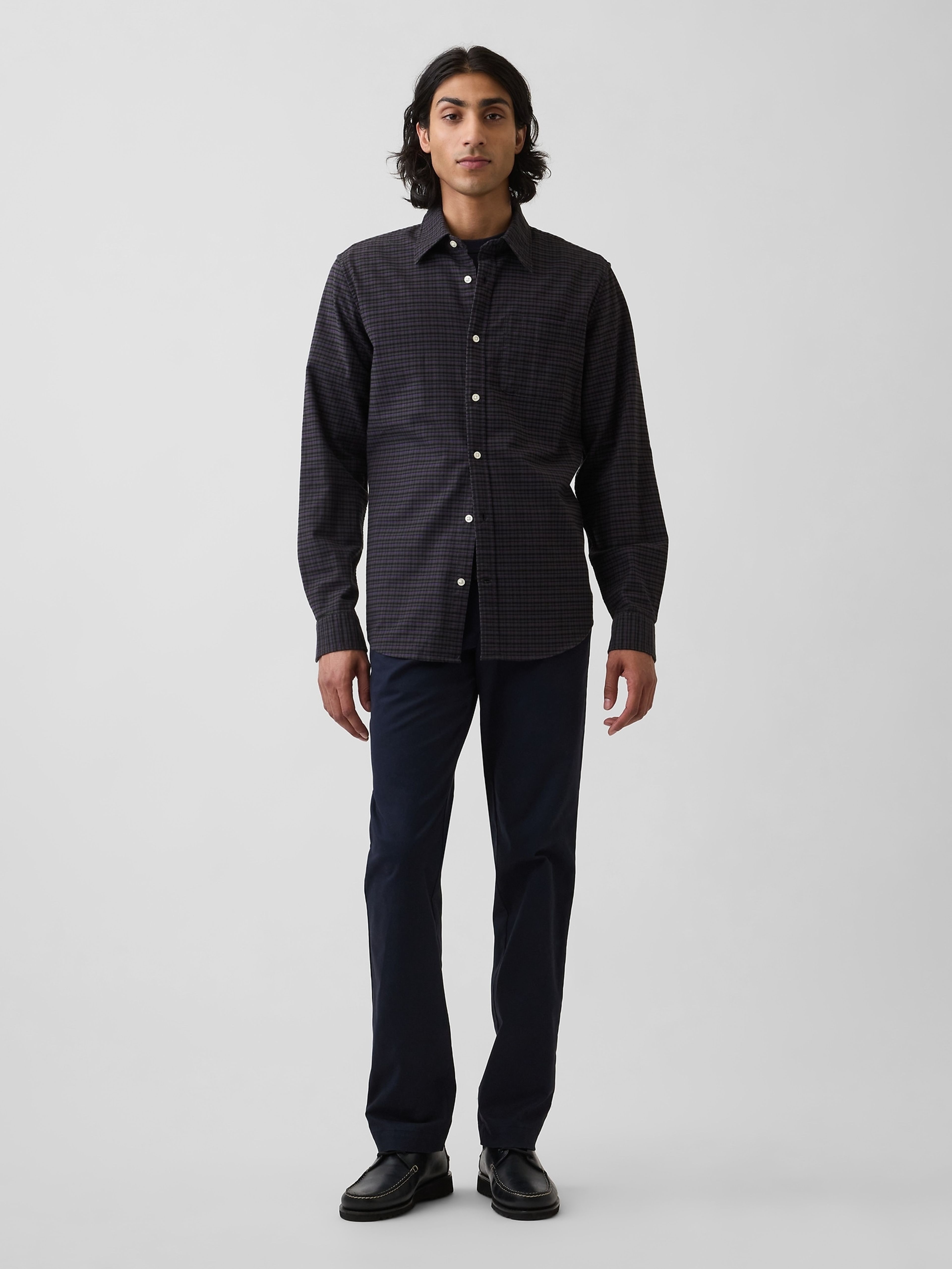 Pantaloni khaki Straight - 001