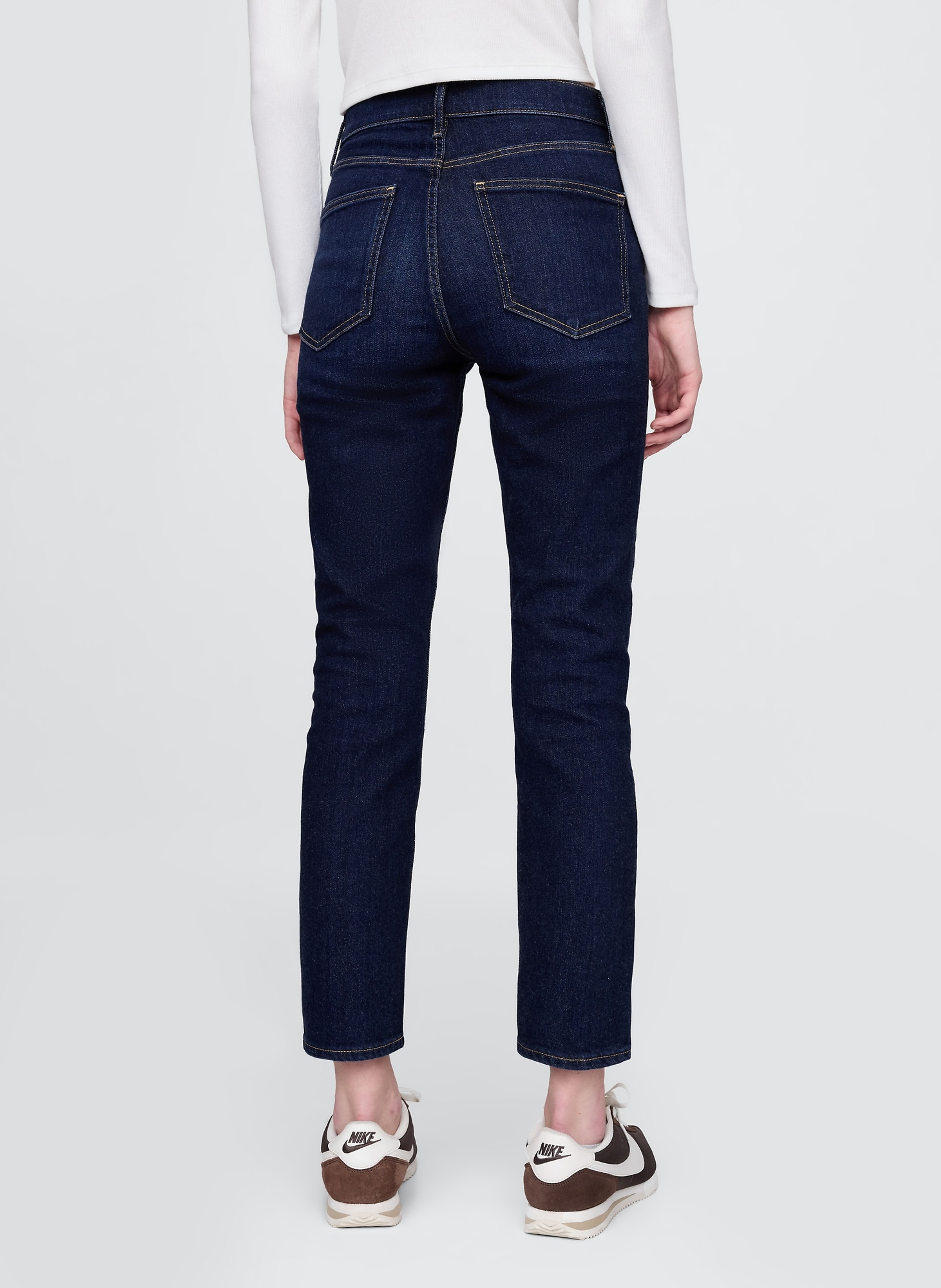 Jeans High Rise Slim Vintage - 004
