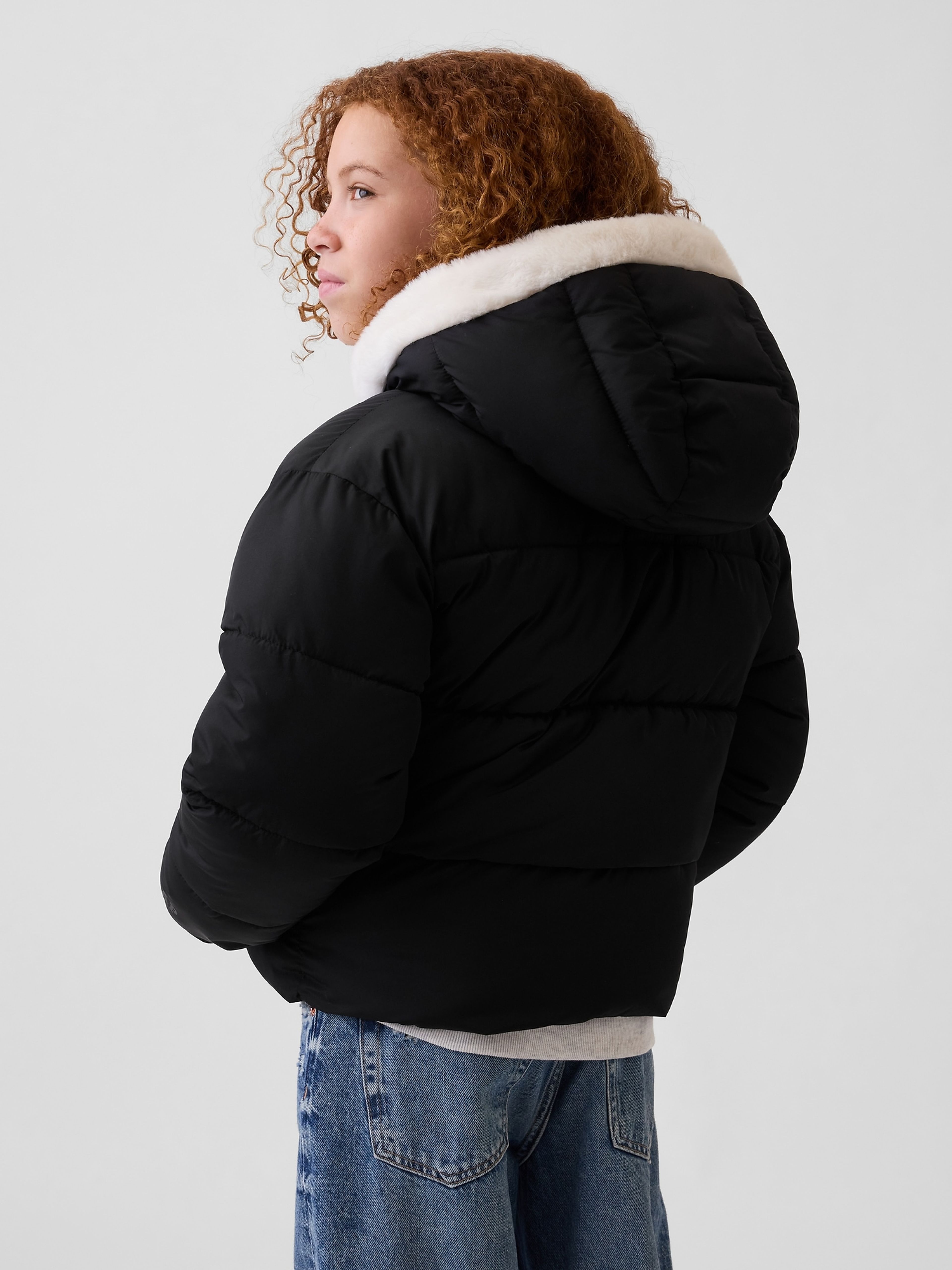 Dziecięca pikowana kurtka Cozy - 002