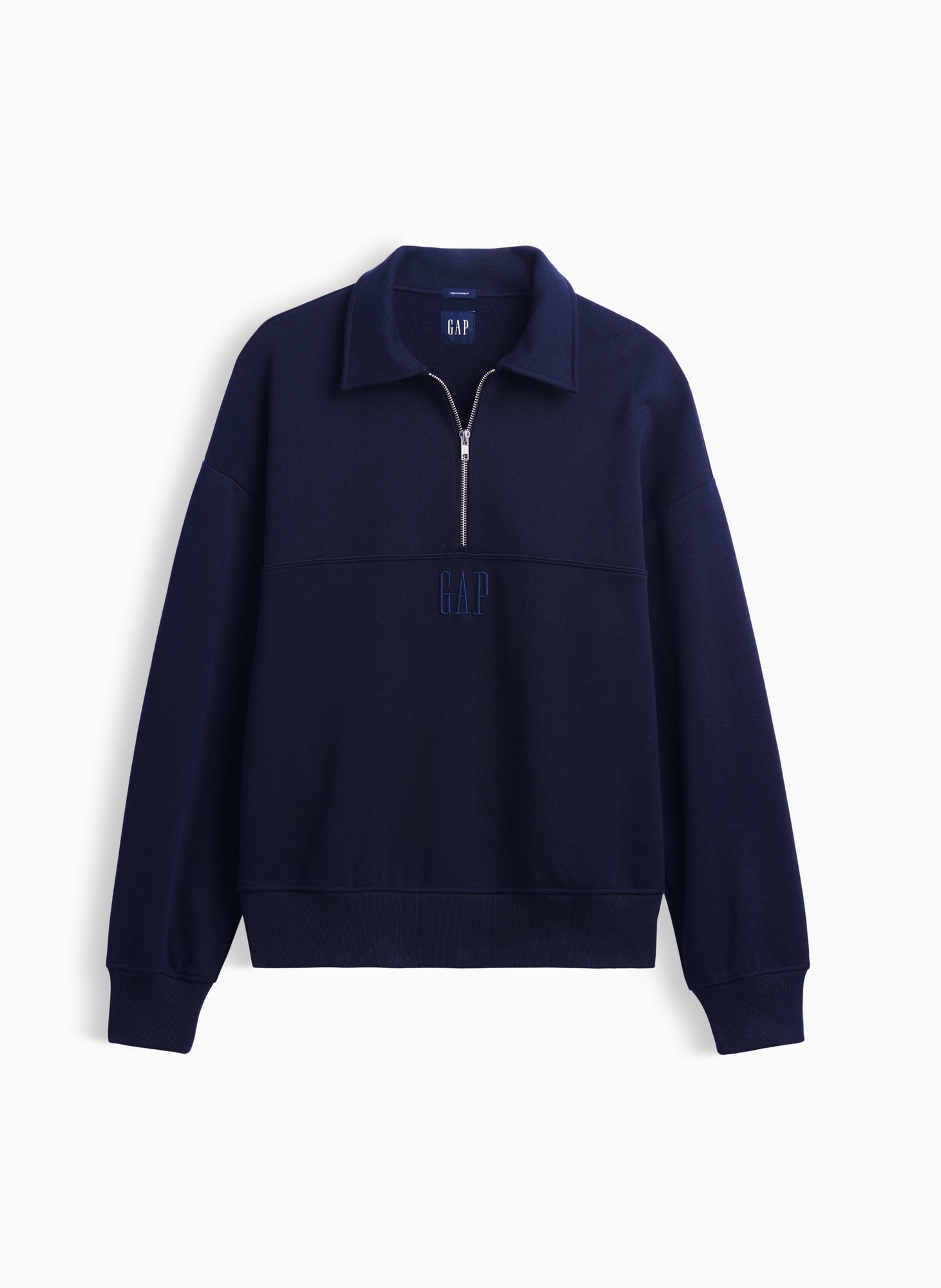 Oversize mikina Heavyweight s logem - 005