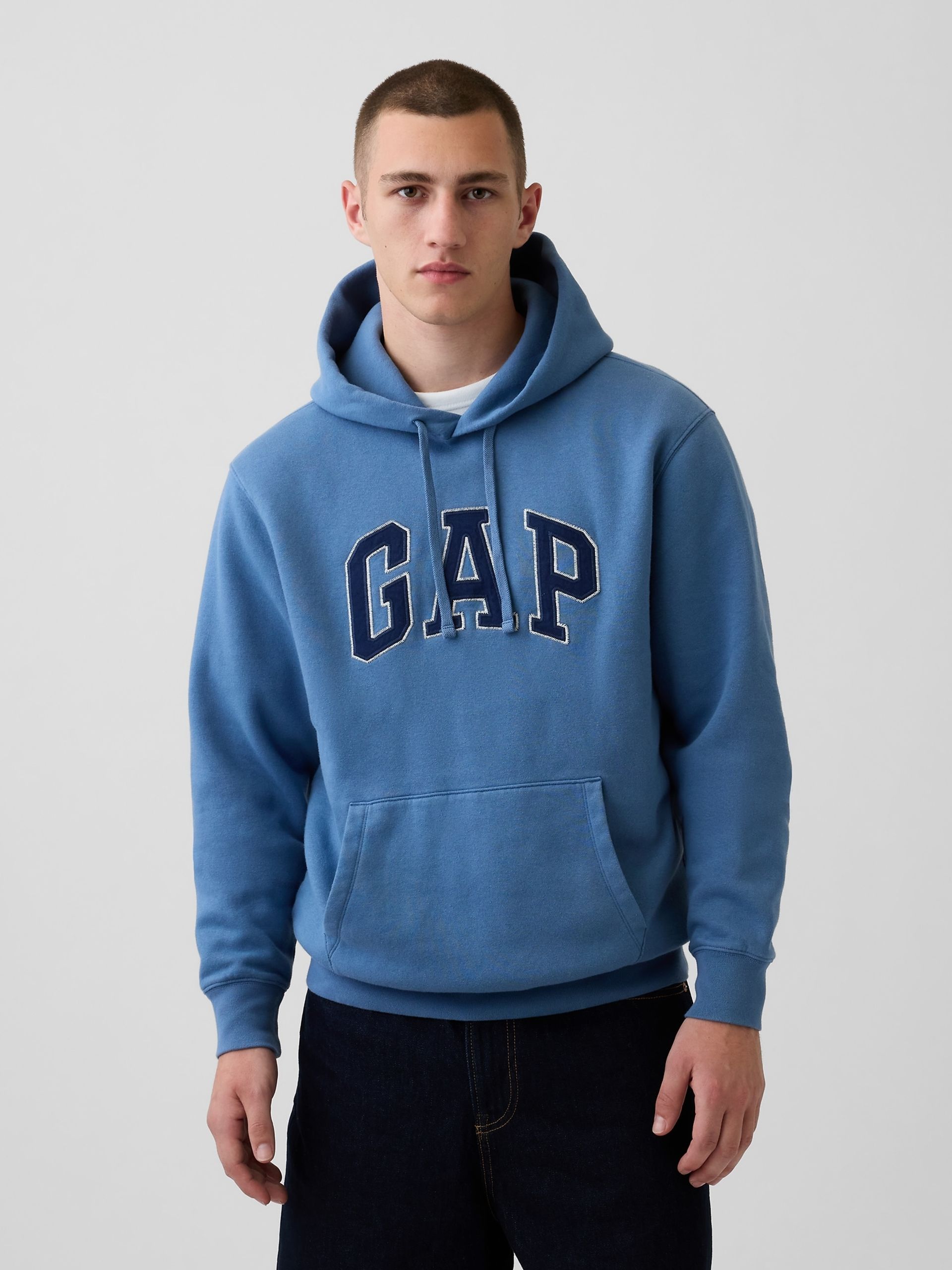 VintageSoft Hoodie unisex mit Logo - 001