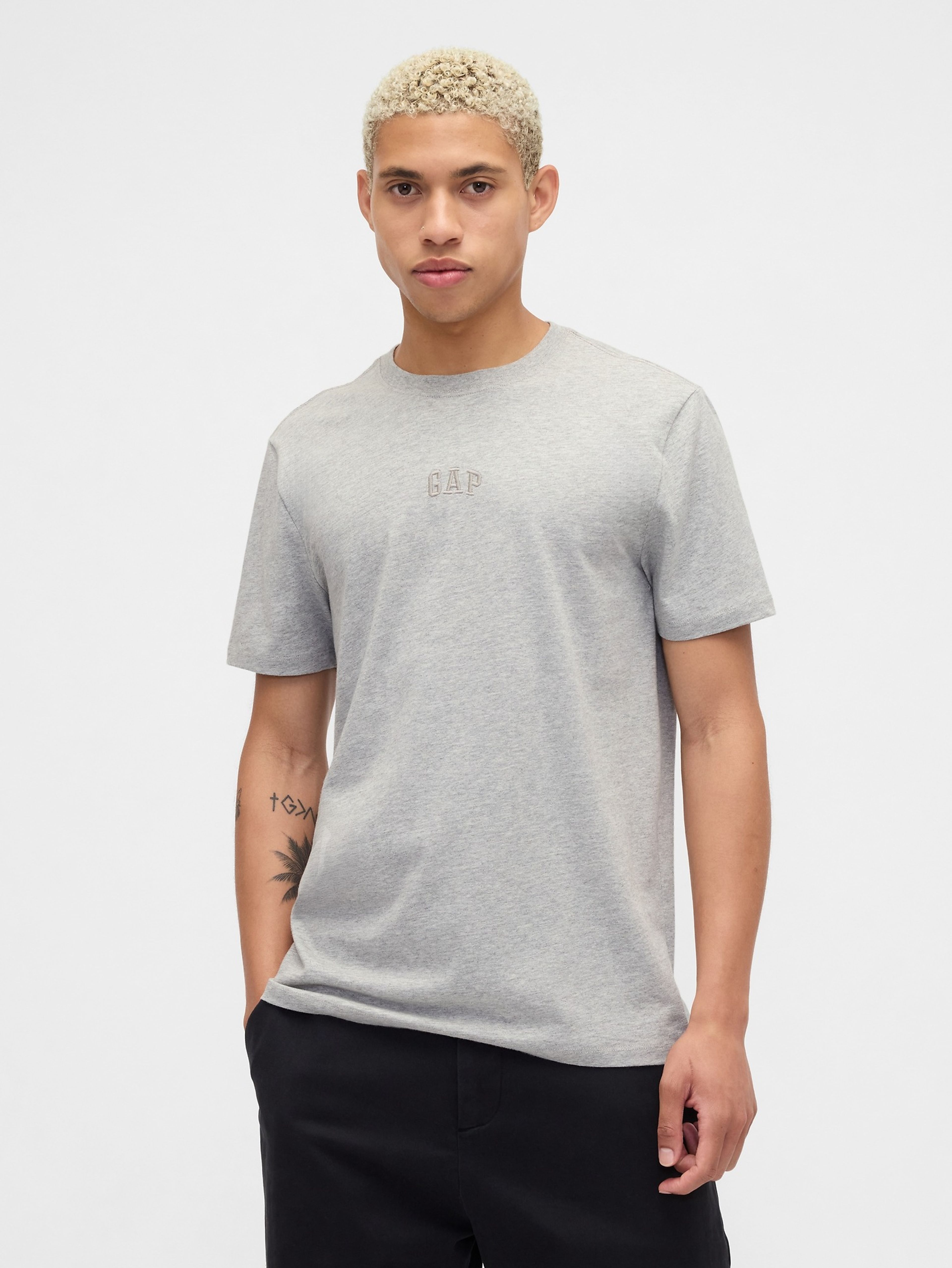 Herren-T-Shirt mit Logo, Everyday Soft