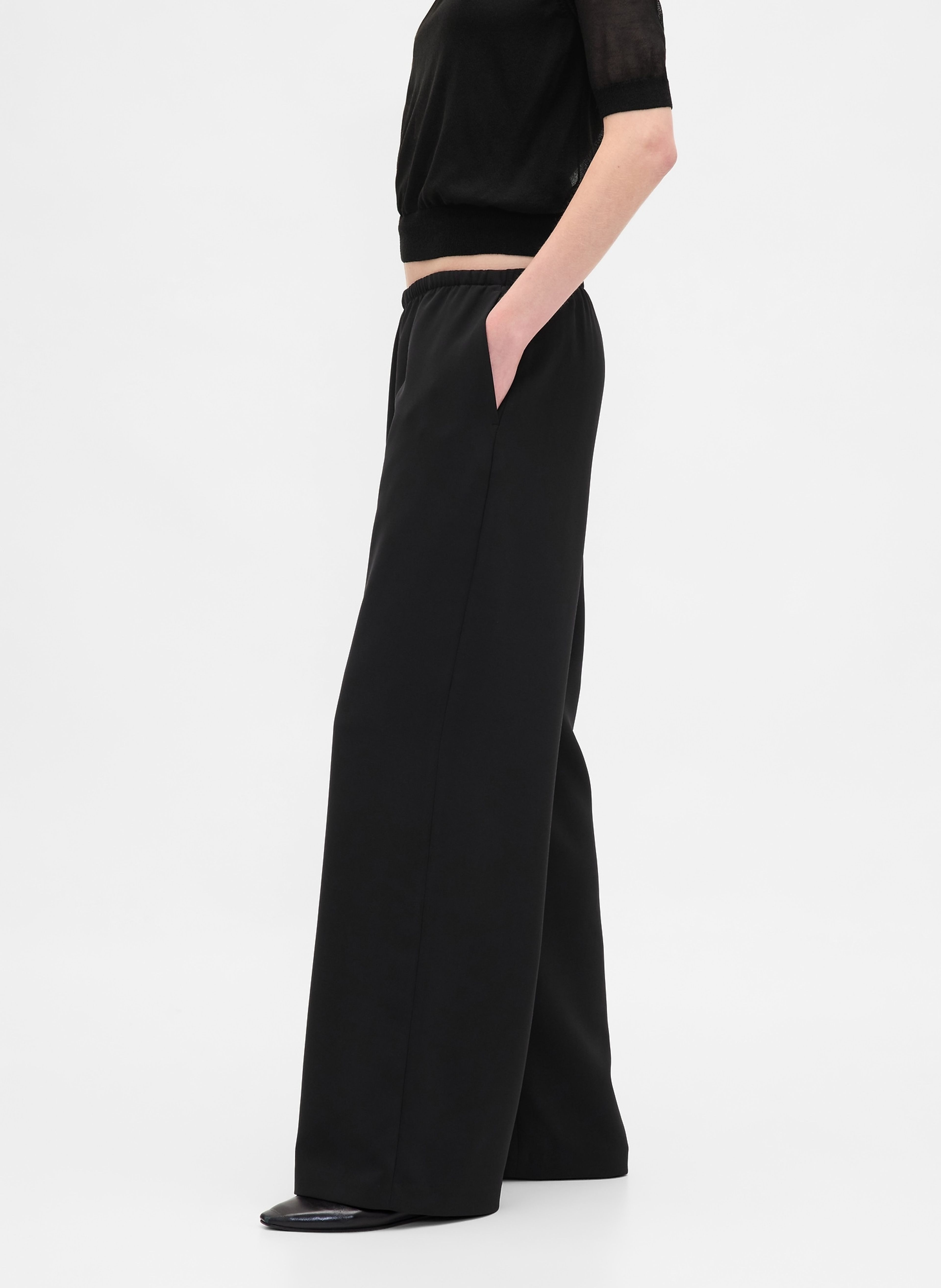 Spodnie Easy wide-leg - 003