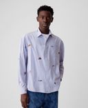 Gap x Dapper Dan Oxford overhemd-Blauw - 001